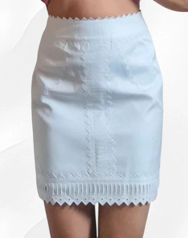 Karen Millen Karen Millen white skirt 6 Size 26" / US 2 / IT 38 - 3 Thumbnail