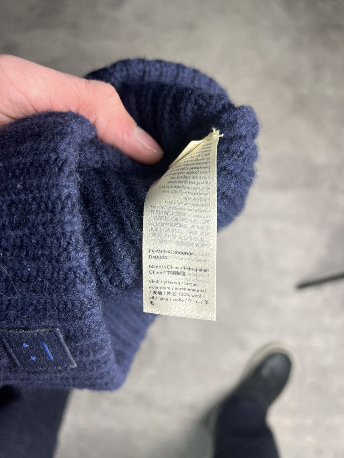 Acne Studios CRAZY VINTAGE ACNE HAT Size ONE SIZE - 8 Thumbnail