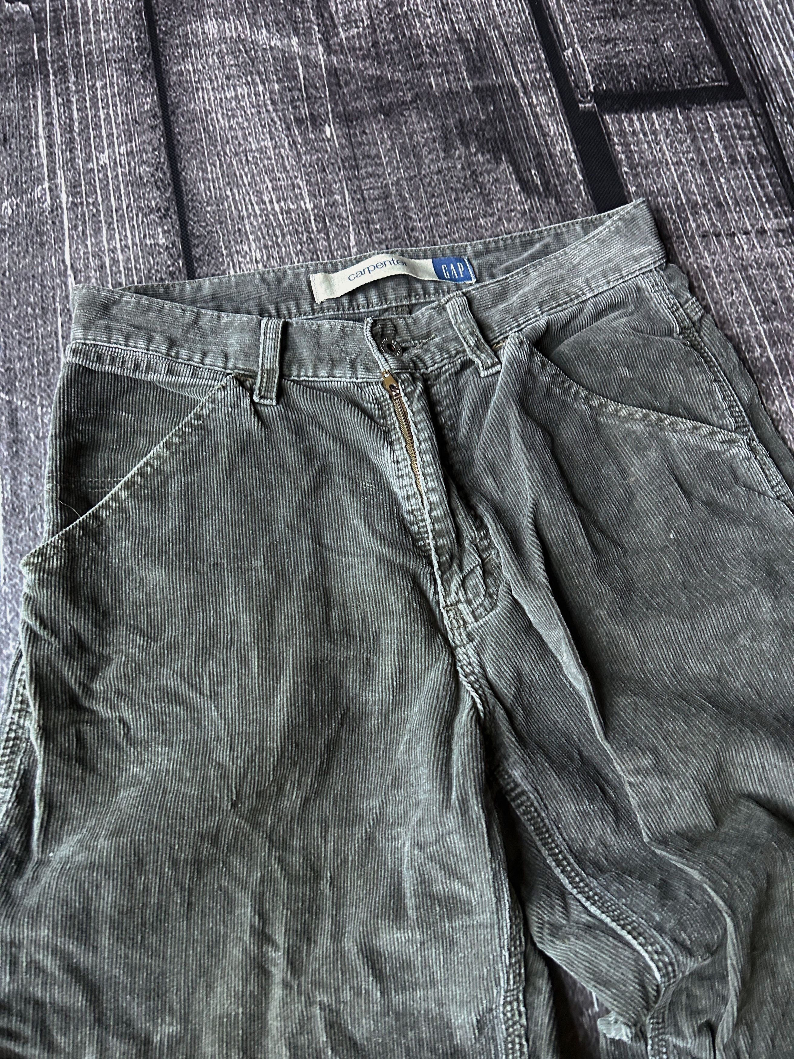 Japanese Brand VTG Baggy Rap SK8 JNCO Balenci Style Corduroy Jeans Y2K Size US 30 / EU 46 - 5 Thumbnail