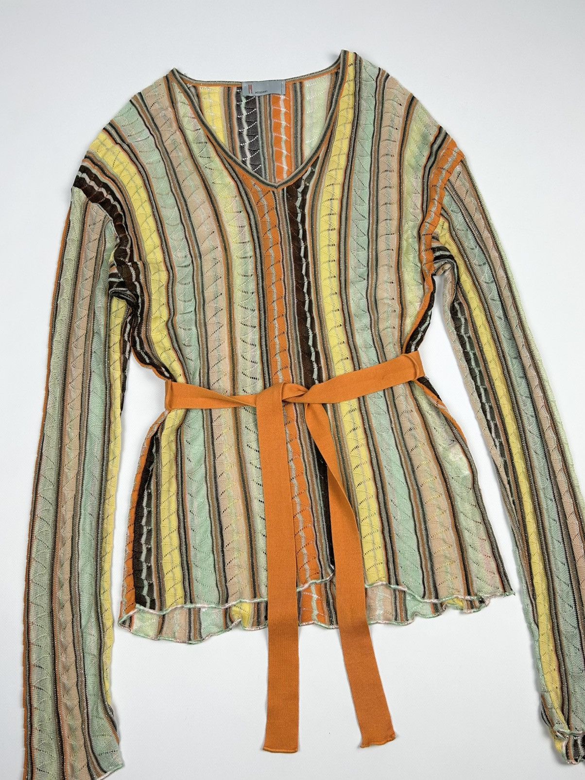 Coogi × Missoni × Vintage Vintage Missoni Blouses women’s Knitted Sweater Size M / US 6-8 / IT 42-44 - 2 Thumbnail
