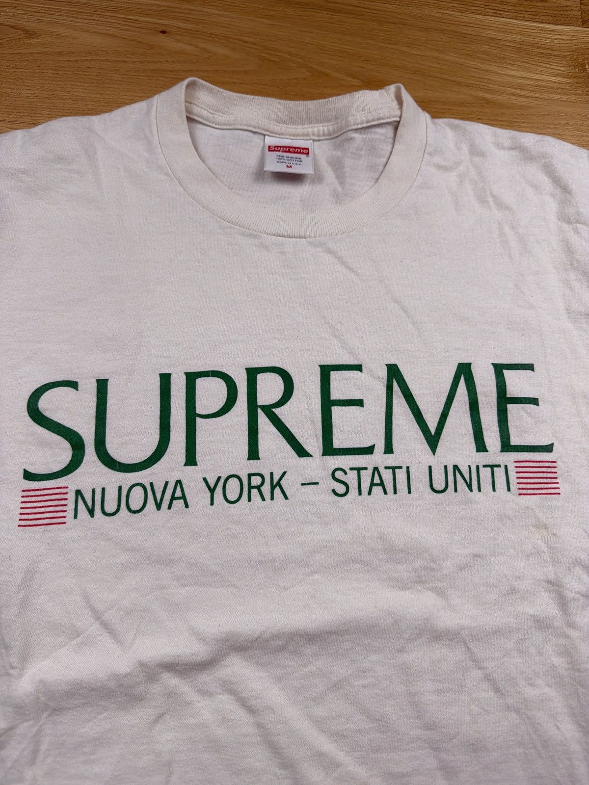 Supreme Supreme Nuova York Stati Uniti off white M Size US M / EU 48-50 / 2 - 4 Thumbnail