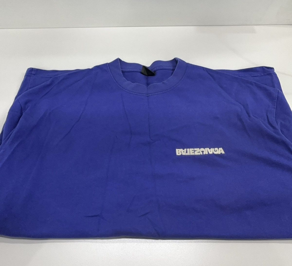 Balenciaga Balenciaga SS23 Reversed Logo Short Sleeve Tee Shirt Size US L / EU 52-54 / 3 - 6 Thumbnail