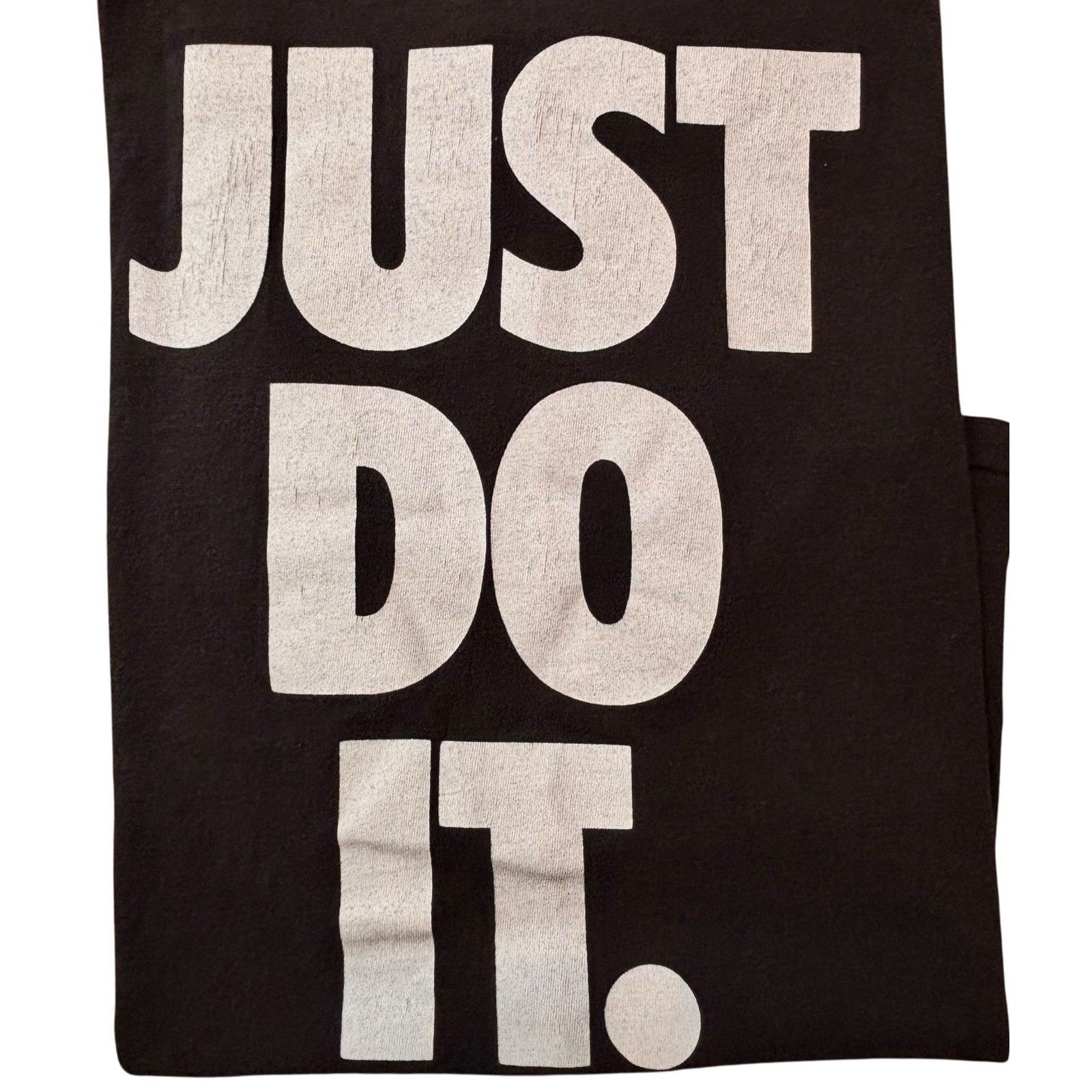 Nike 90s Nike Gray Tag JUST DO IT Tee Single Stitch Black Large* Size US L / EU 52-54 / 3 - 4 Thumbnail