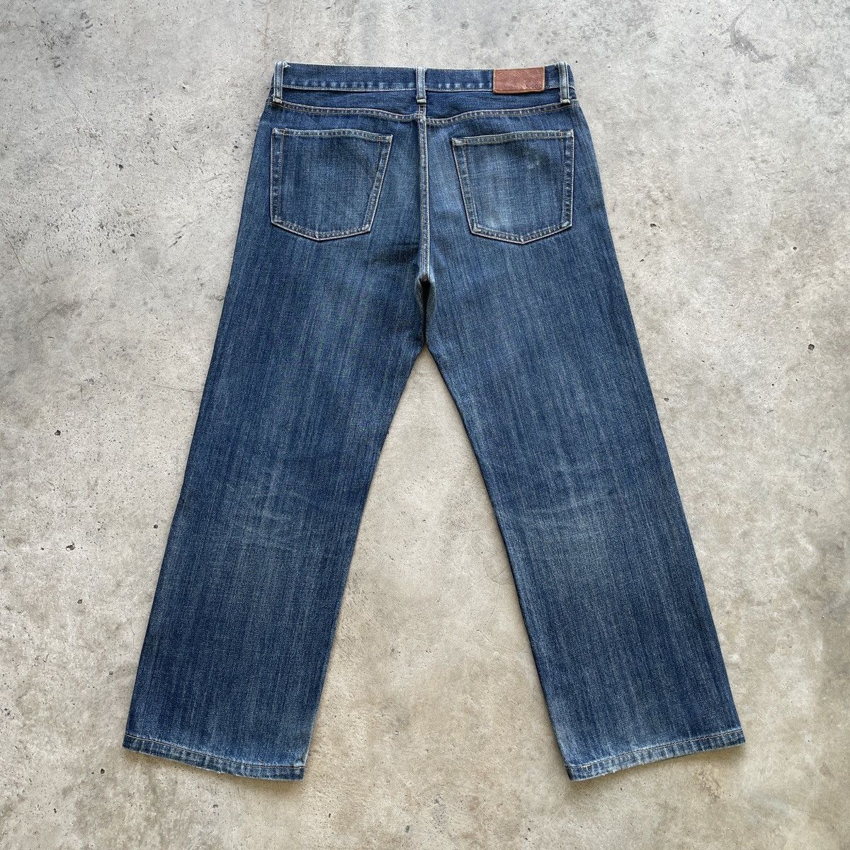Japanese Brand Distressed Jeans Vintage Japanese Faded Denim Pants W34 Size US 34 / EU 50 - 11 Thumbnail