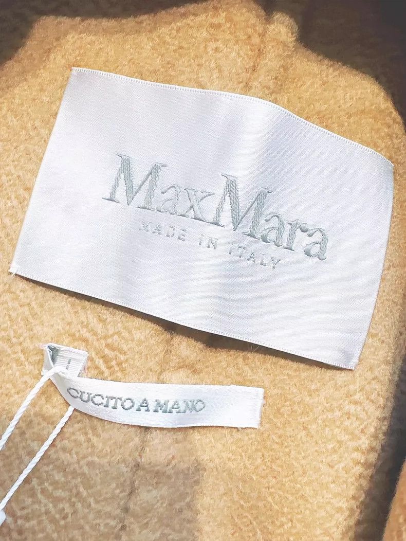 Max Mara Max Mara Camel F36 labbro cashmere long-sleeved long coat Size M / US 6-8 / IT 42-44 - 3 Thumbnail