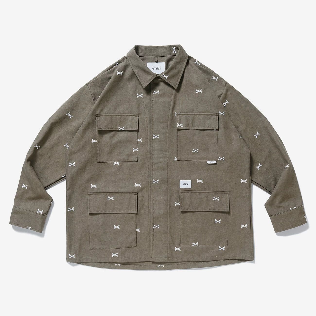 WTAPS Jungle 01 Long Sleeve Cotton Shirt
