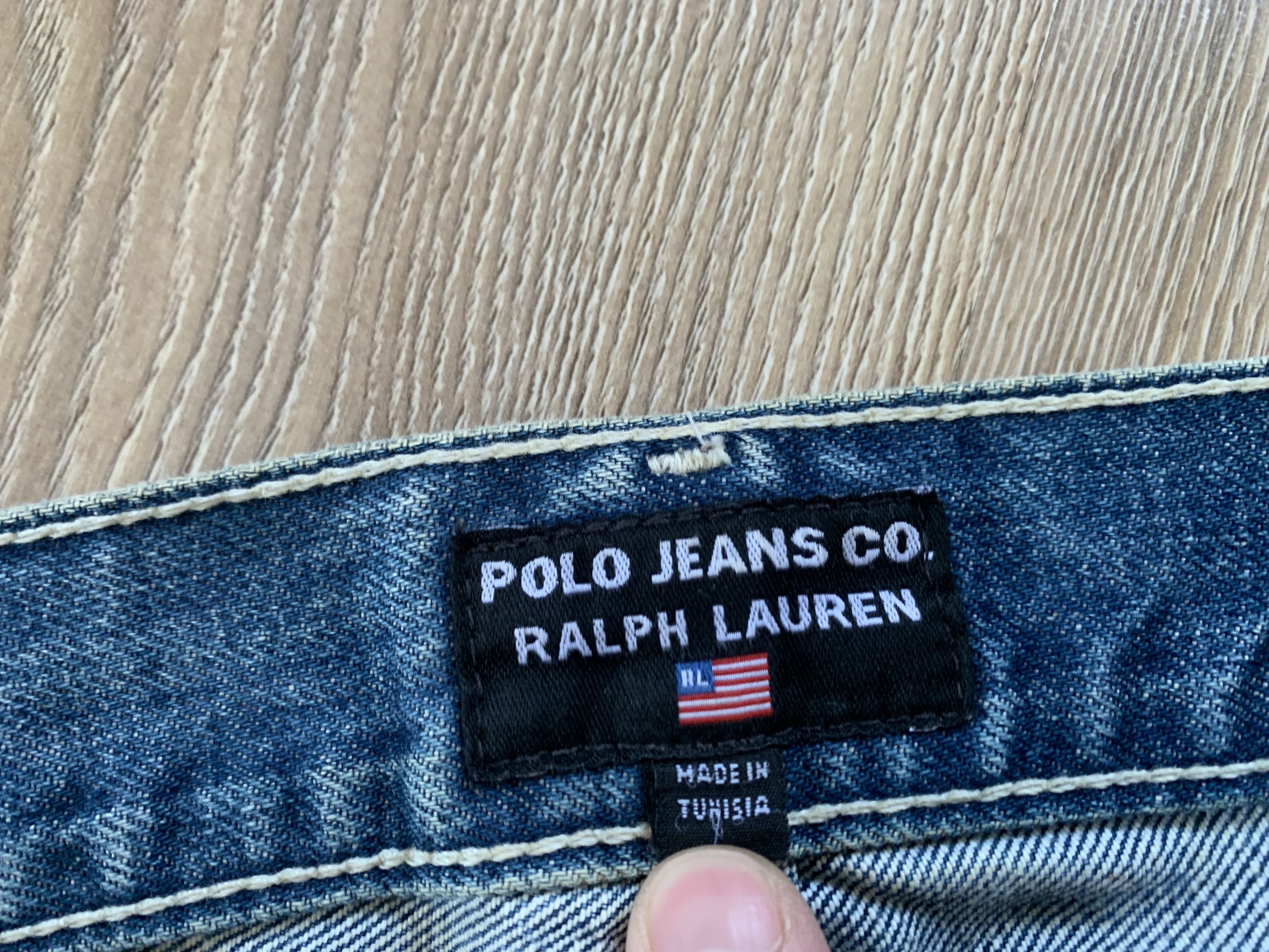 Denime Polo Ralph Lauren Blue Denim Jeans Size US 36 / EU 52 - 11 Thumbnail