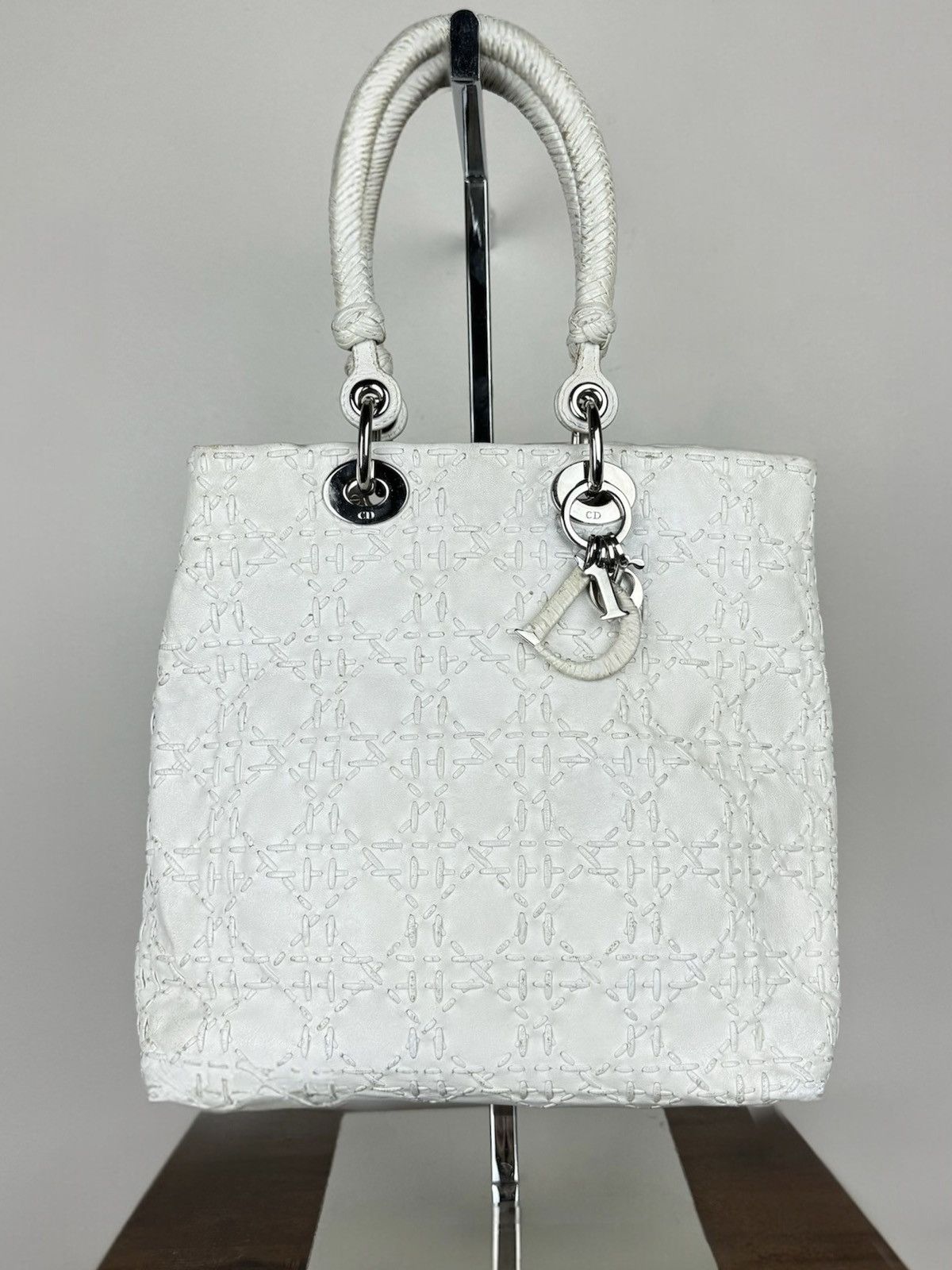 Dior Leather bag Christian Dior Cannage monogram original item Size ONE SIZE - 1 Thumbnail