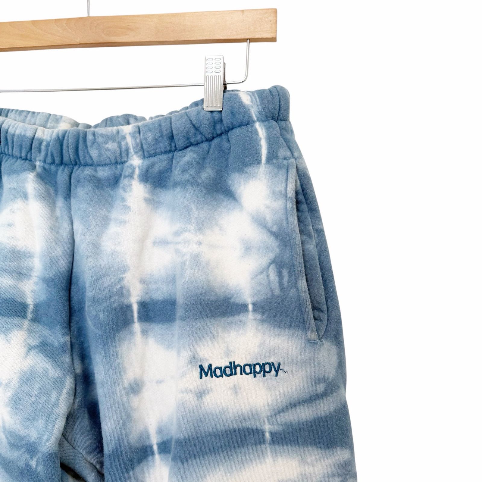 Madhappy Madhappy Limited Heritage Ripple Blue Tie Dye Joggers Sz M Size 30" / US 8 / IT 44 - 3 Thumbnail