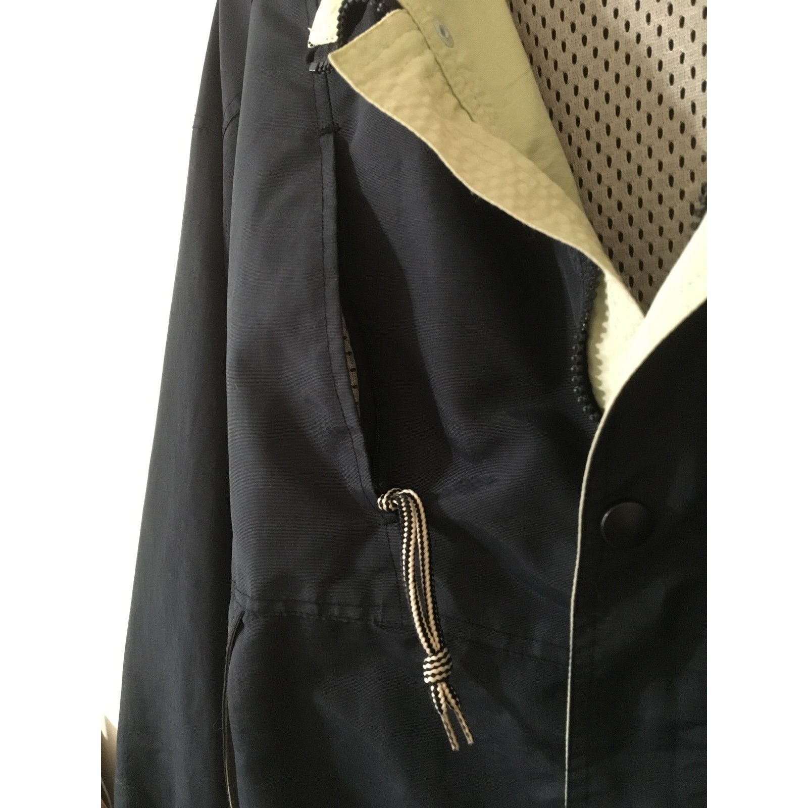 Other The Bear Trading Co XL Black Tan Windbreaker Bomber Jacket Size US XL / EU 56 / 4 - 7 Thumbnail