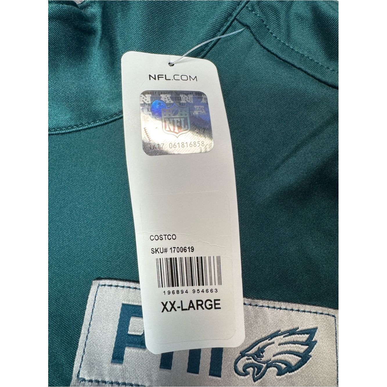 NFL NWT New NFL Philadelphia Eagles Half-Zip Top Size XXL Size US XXL / EU 58 / 5 - 6 Thumbnail