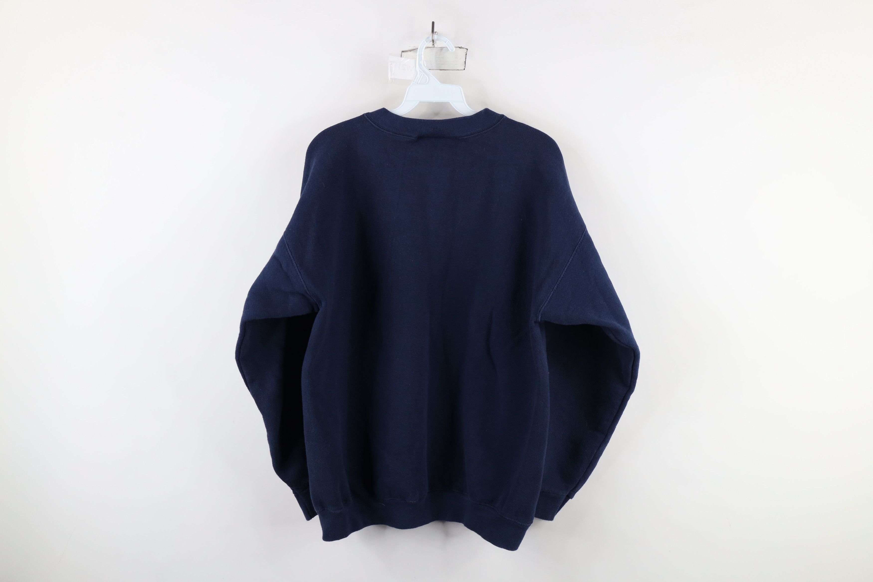 Puma × Vintage Vintage 90s Puma University of Michigan Crewneck Sweatshirt Size US L / EU 52-54 / 3 - 10 Thumbnail