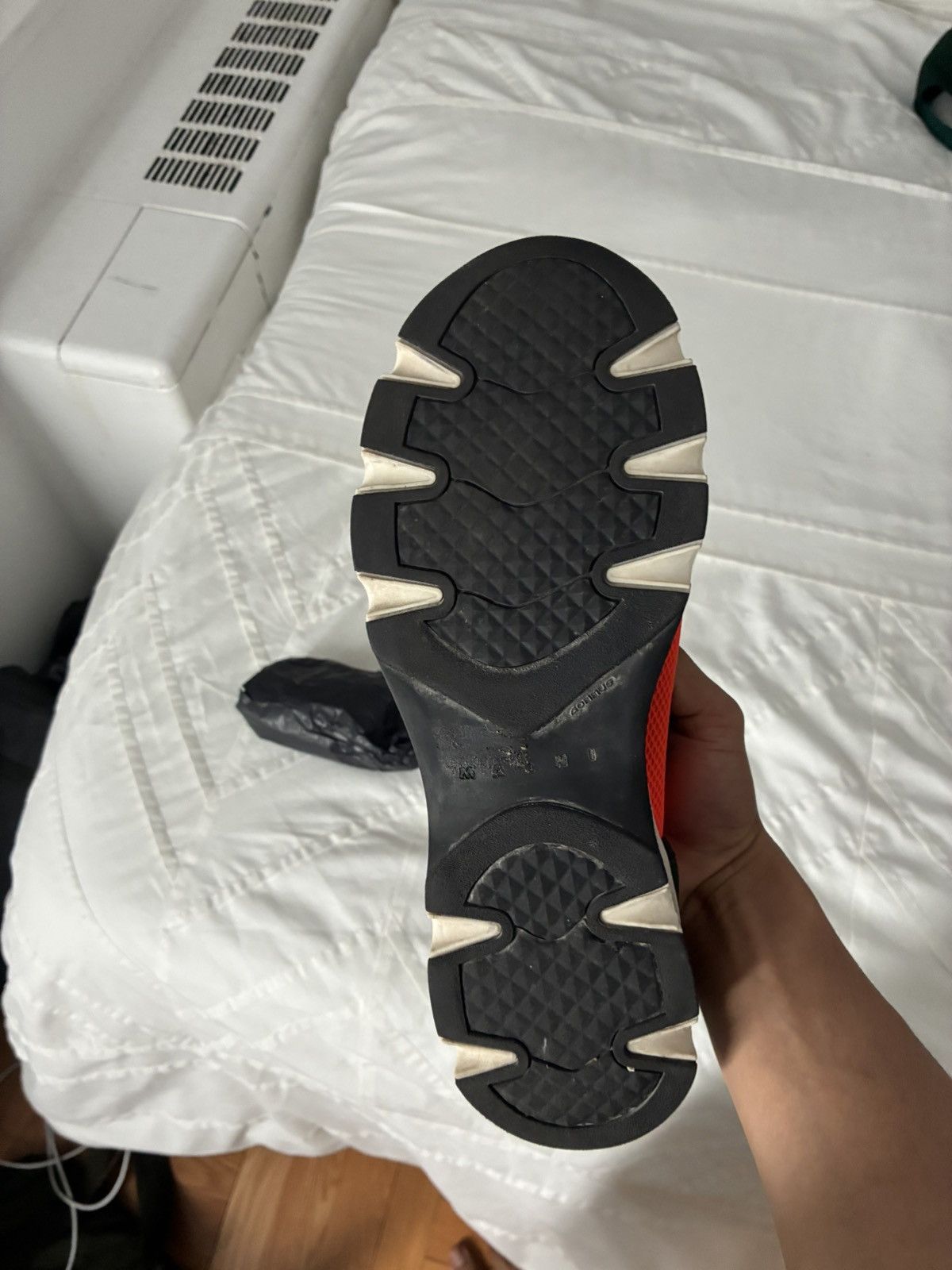 Marni Marni “Scarpa” in Pino/fluo orange Size US 10.5 / EU 43-44 - 5 Thumbnail