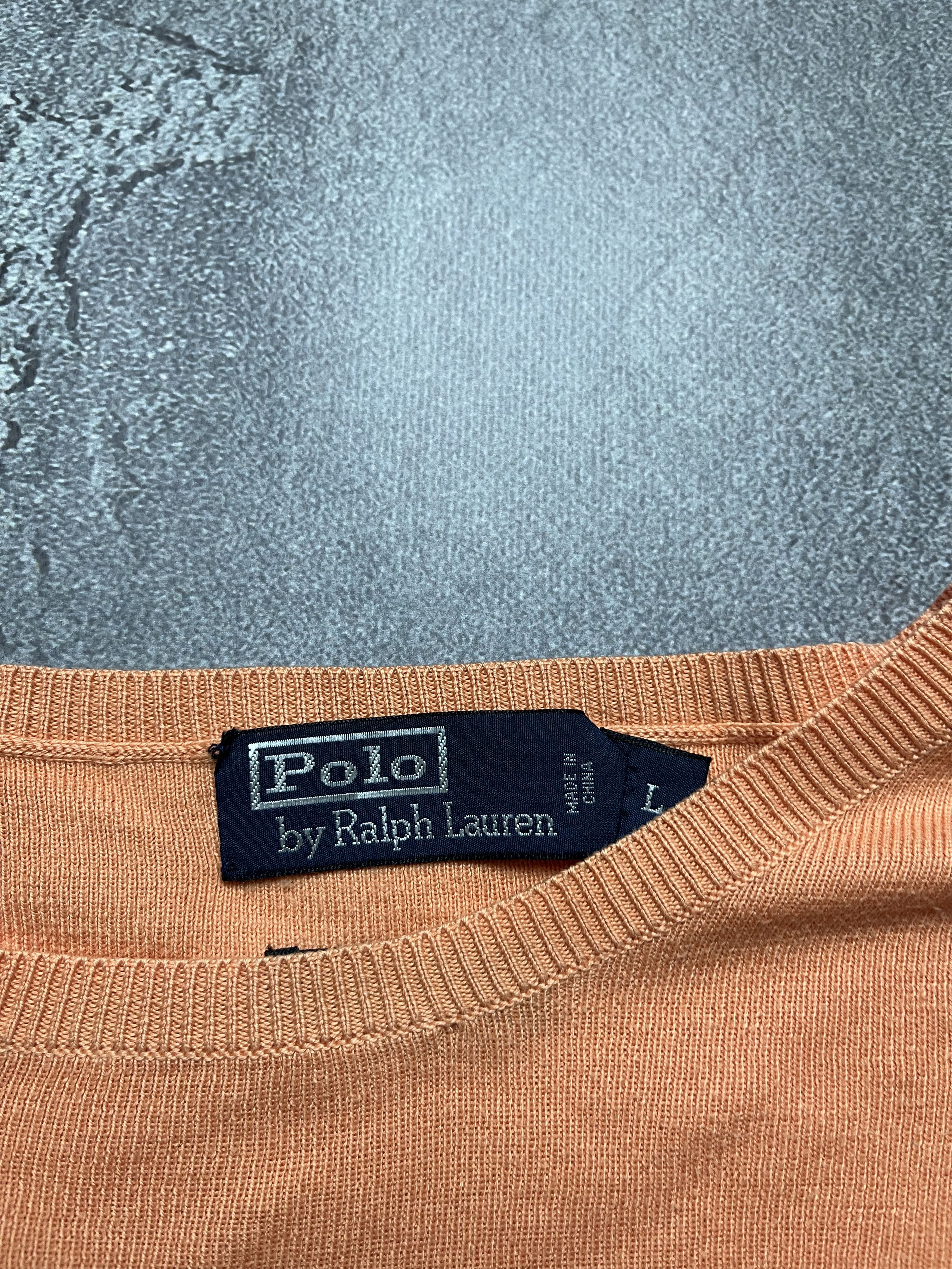 Polo Ralph Lauren Vintage Long Sleeve Polo Ralph Lauren Big Pony Mens L Size US L / EU 52-54 / 3 - 3 Thumbnail
