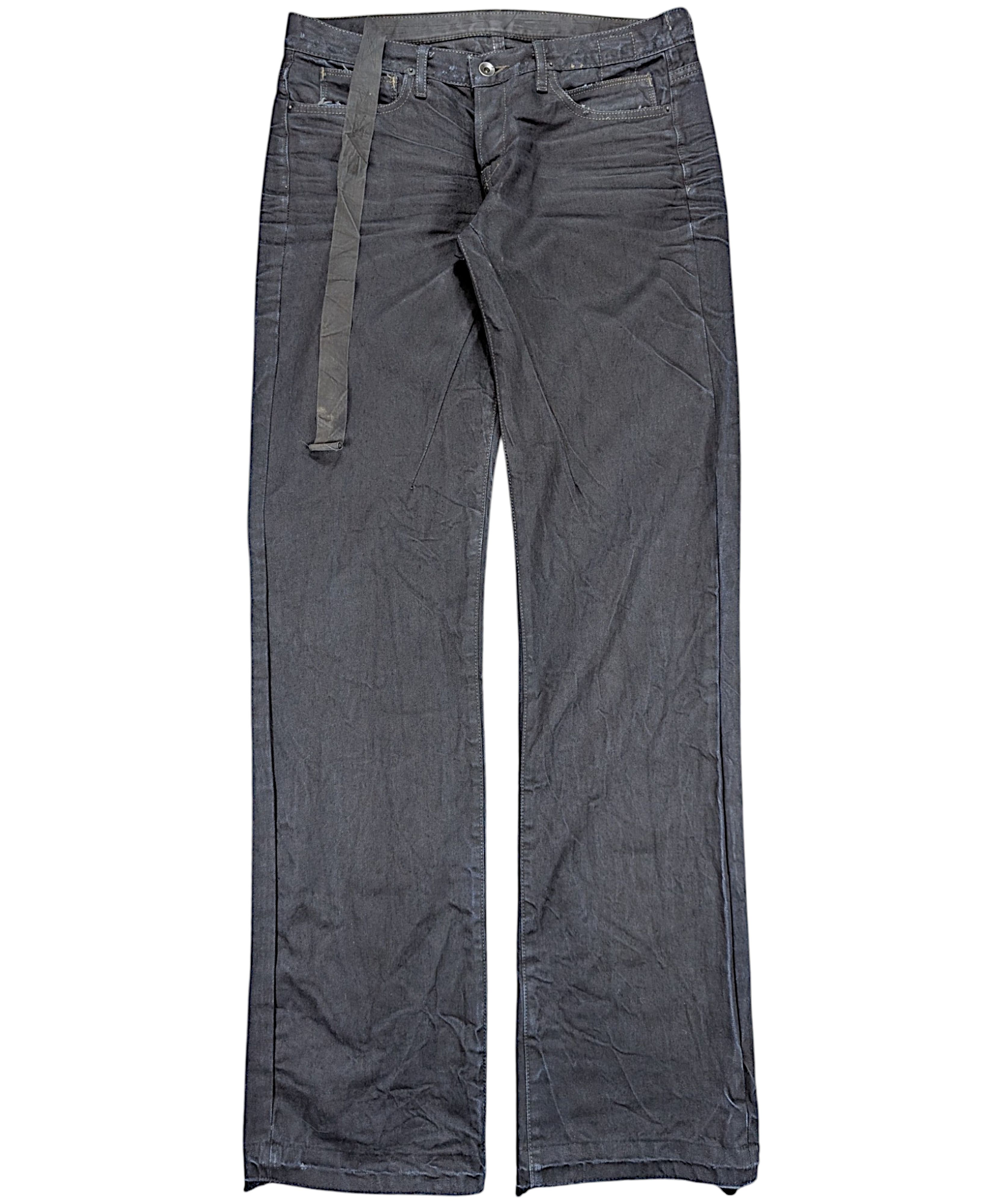 Rick Owens × Rick Owens Drkshdw RICK OWENS SPIRAL DENIM WAXED FW09