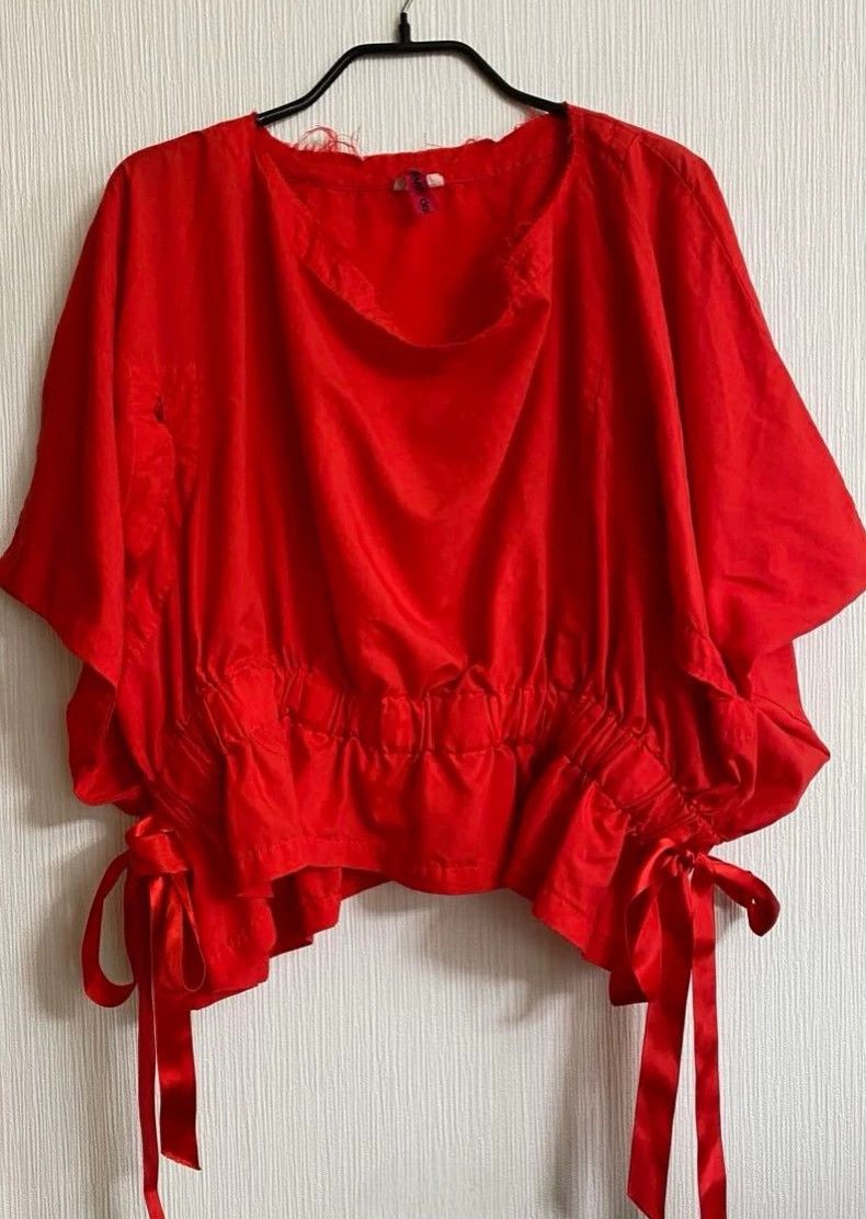 Comme des Garcons Comme des Garcons Red Deformed Top 2018SS - dmc Size US XS / EU 42 / 0 - 1 Thumbnail