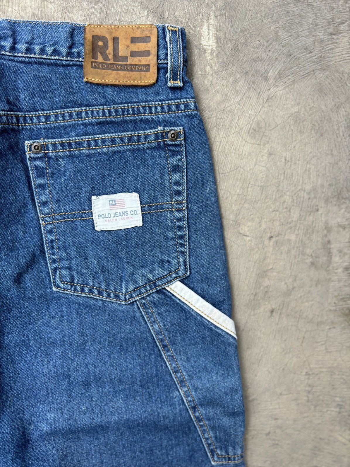 Polo Ralph Lauren Vtg 90’s Polo Jeans Ralph Lauren Carpenter Size US 28 / EU 44 - 3 Thumbnail