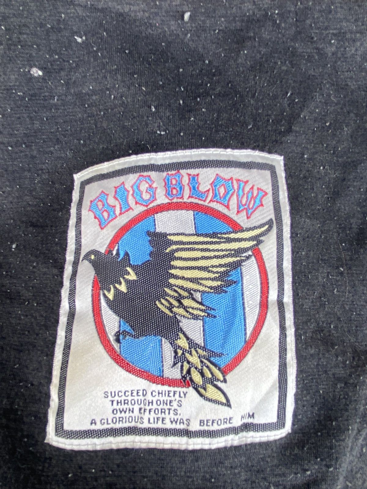 Other Vintage Big Blow Big Embroidered Printed Sweatshirt Black Size US M / EU 48-50 / 2 - 5 Thumbnail