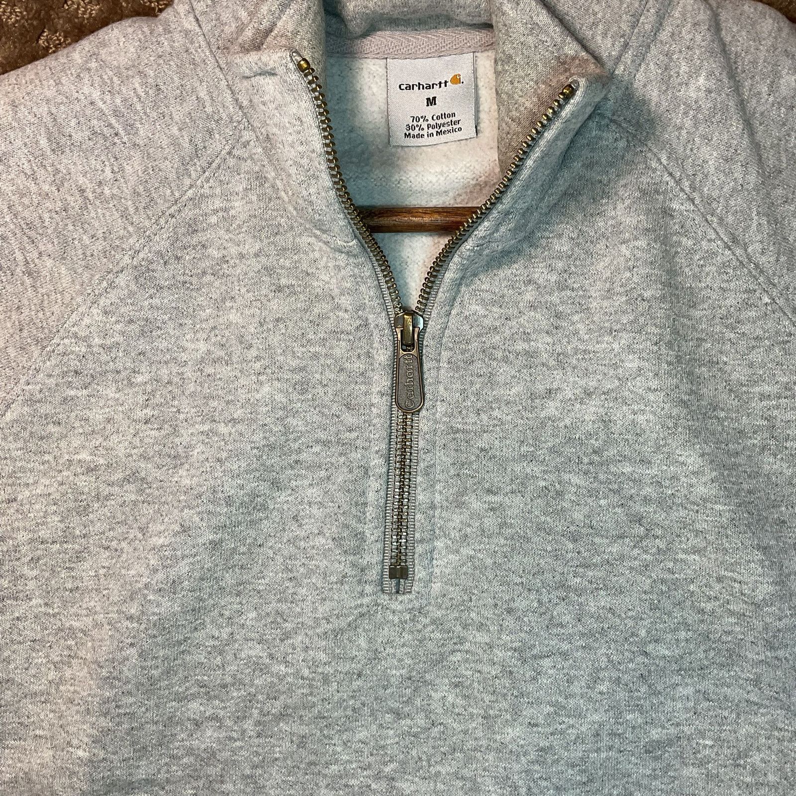 Carhartt 🧥 Vintage Carhartt Sweatshirt – Heather Gray Size M Size M / US 6-8 / IT 42-44 - 3 Thumbnail