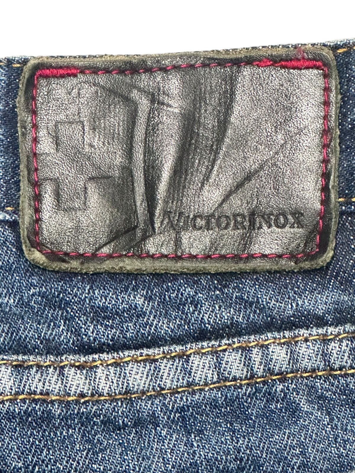 Victorinox Vintage Victorinox Premium Selvage Denim Light Blue Wash Size US 36 / EU 52 - 9 Thumbnail
