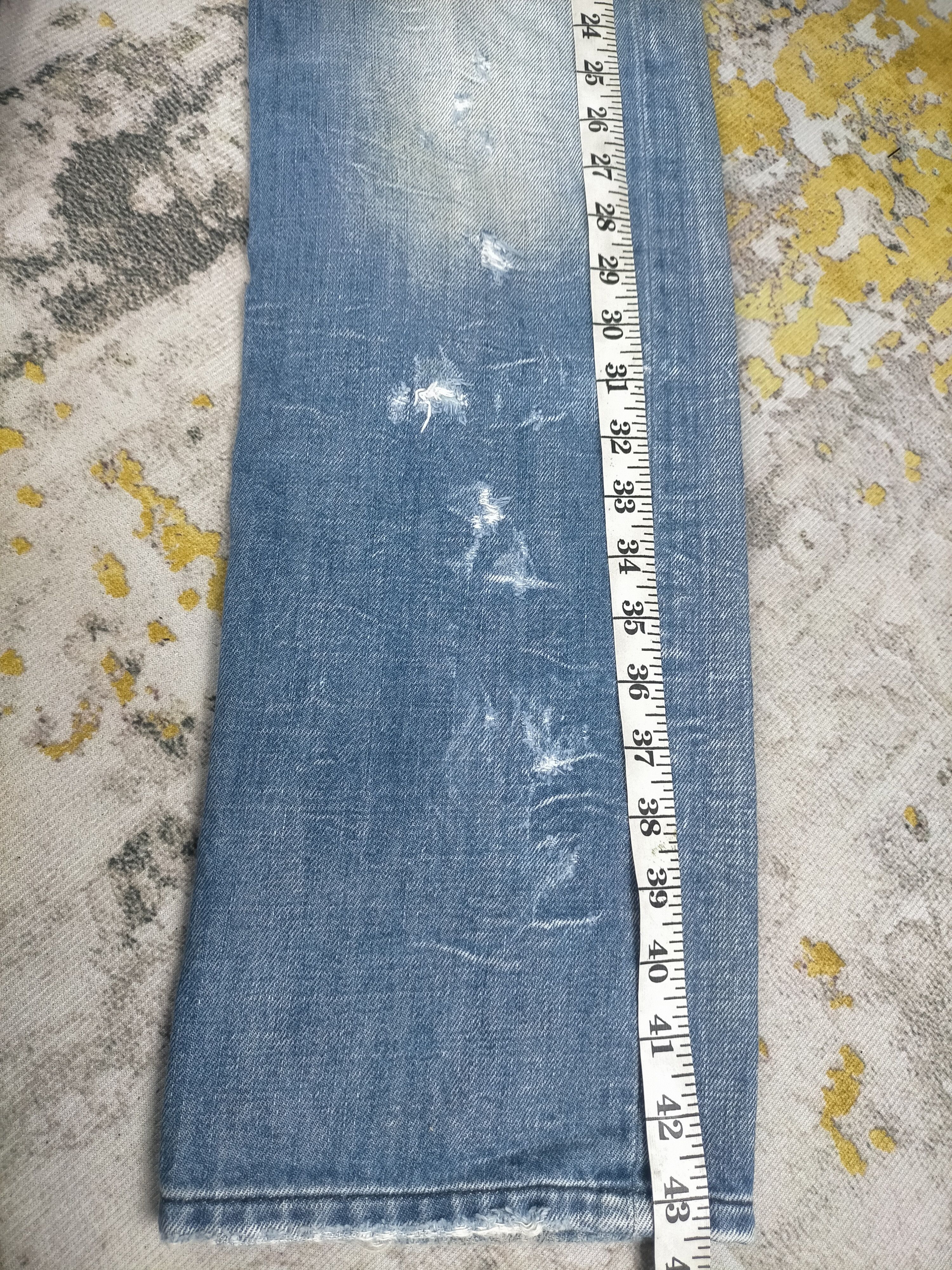 Tornado Mart Diesel Safado Distressed Mudwash Thrashed Jeans Size US 32 / EU 48 - 8 Thumbnail
