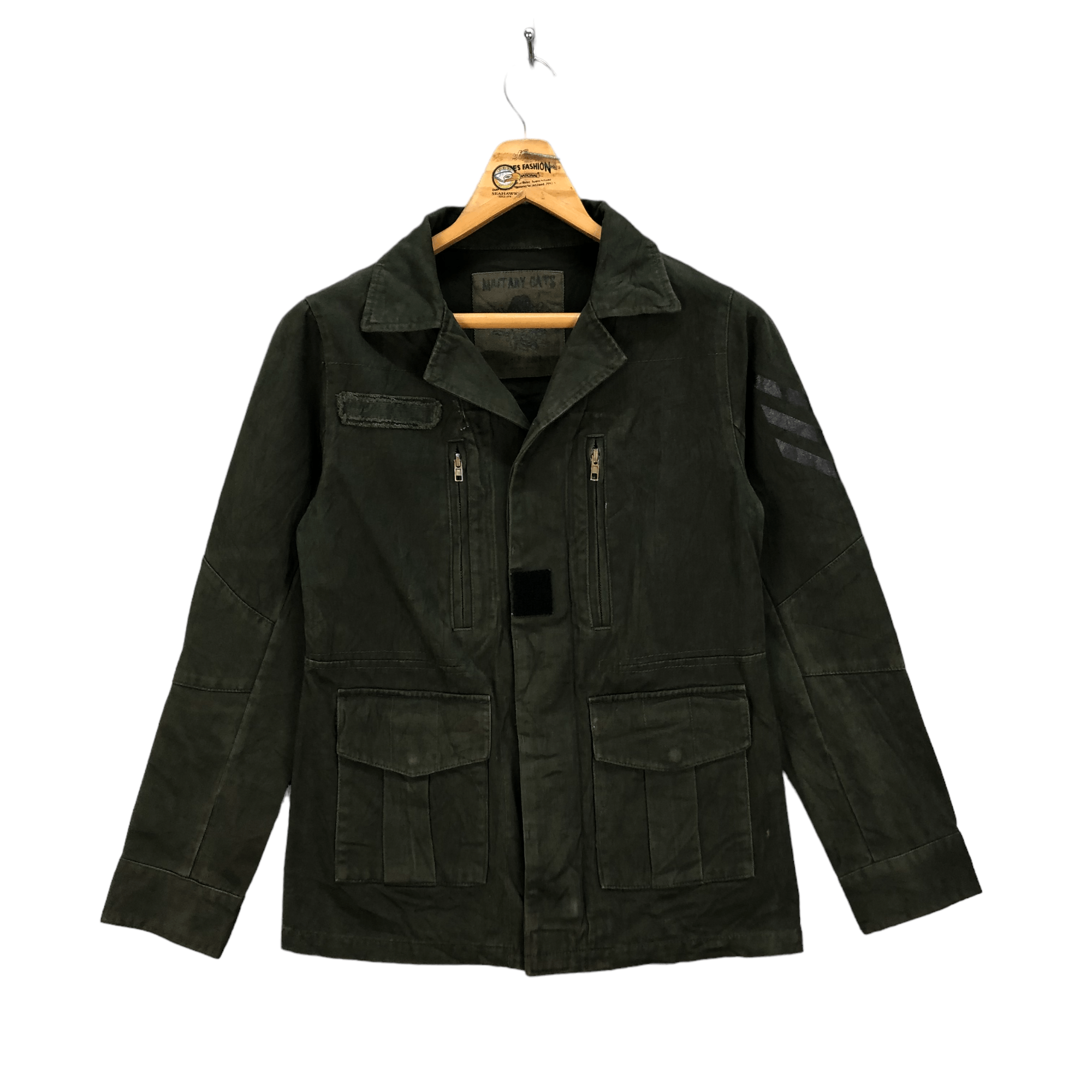 Other MILITARY CATS BARAK ARMY STYLE CHORE JACKET #5304-183 Size US S / EU 44-46 / 1 - 1 Thumbnail