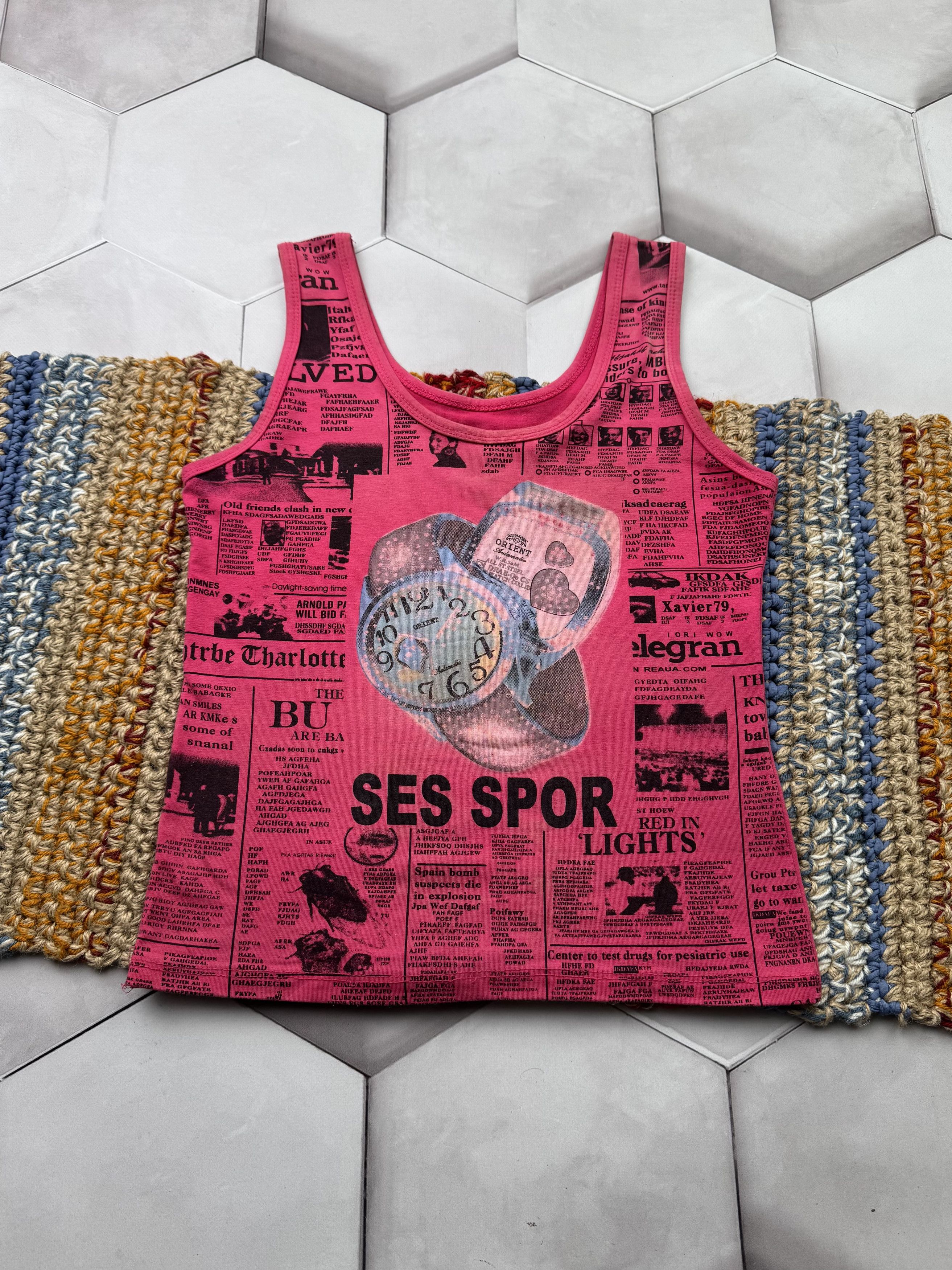 Vintage Vintage Tank Top (E4) Size S / US 4 / IT 40 - 1 Thumbnail