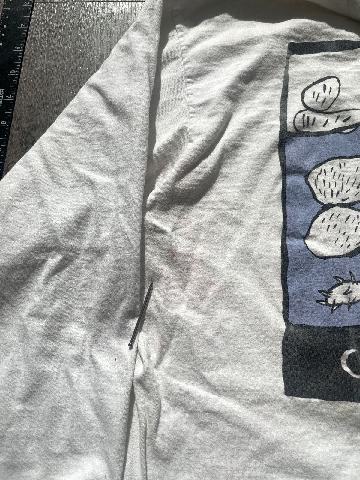 Vintage Vintage 90 ’s Cave Dog “Art Print” Graphic T-Shirt (Sz. XL) Size US XL / EU 56 / 4 - 4 Thumbnail
