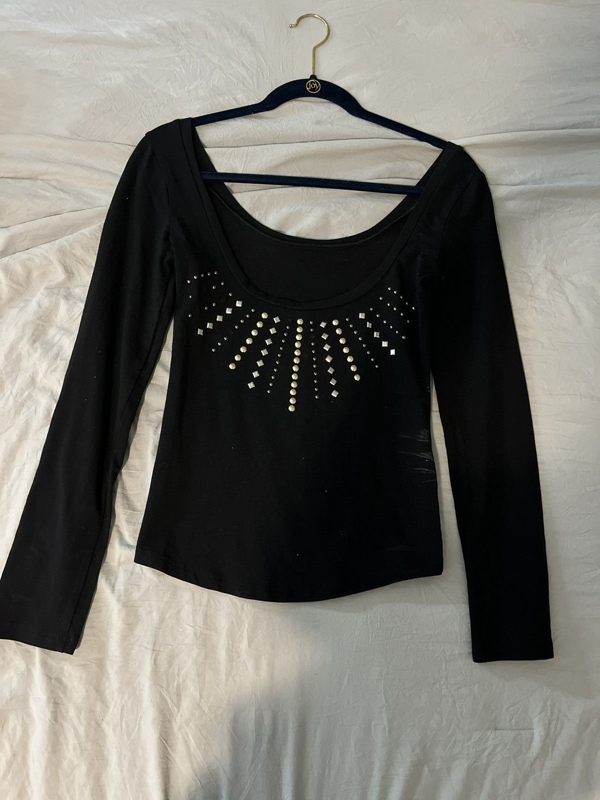 Vintage square neck long sleeve Size S / US 4 / IT 40 - 1 Thumbnail