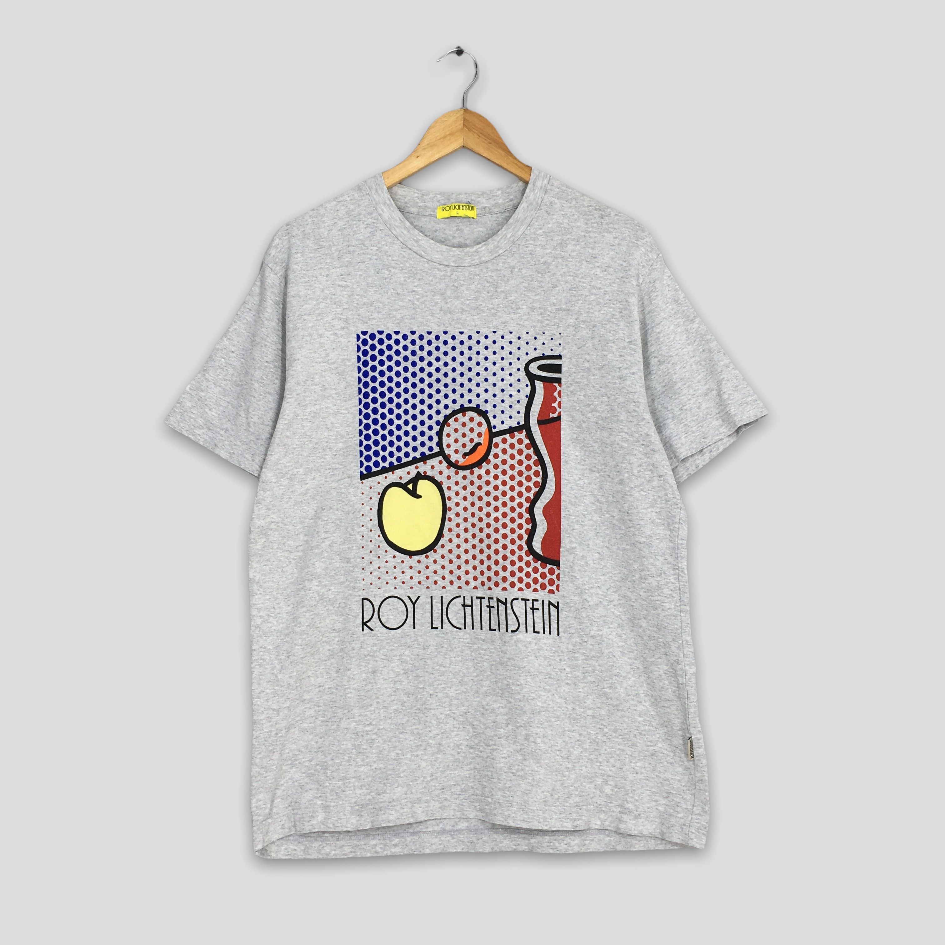 Art Comes First Vintage Roy Lichtenstein Still Life With Red Jar 1994 Tshirt Size US L / EU 52-54 / 3 - 1 Thumbnail