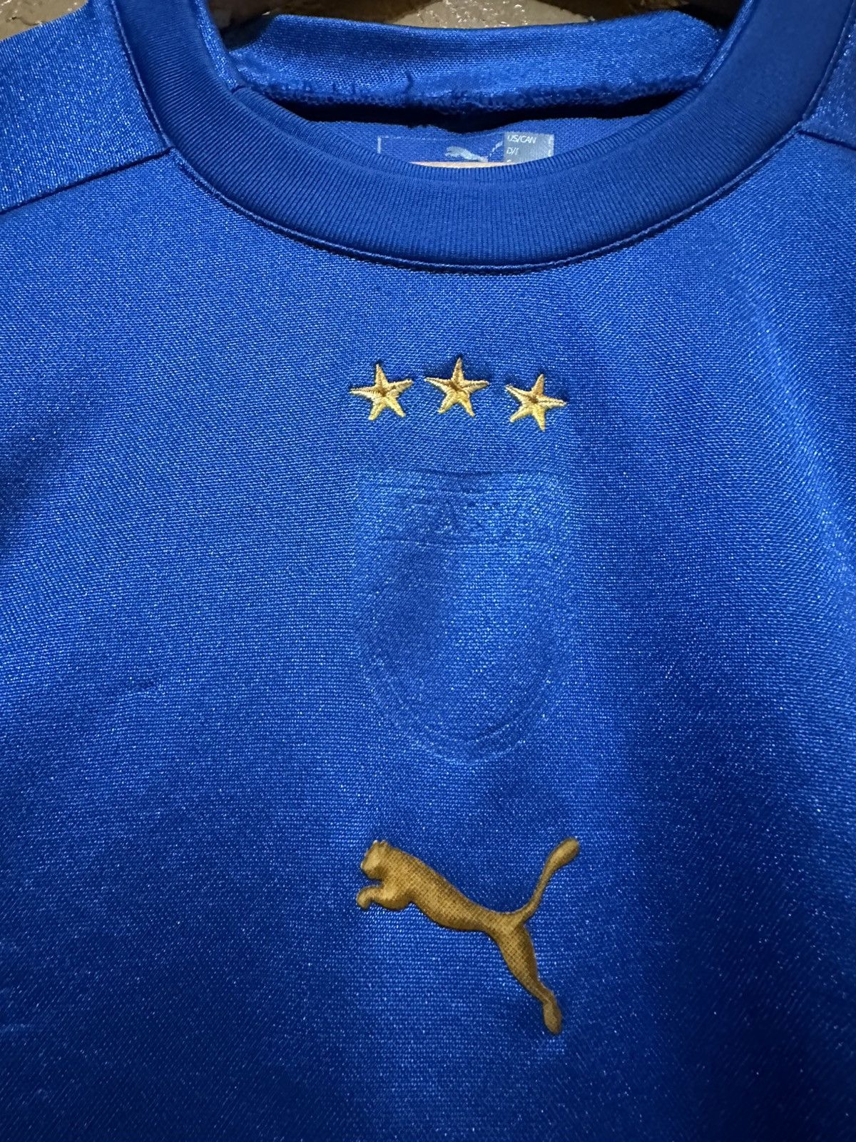 Neil Barrett × Puma 🇮🇹 2004 Italy Home Football Jersey Large Y2K Size US L / EU 52-54 / 3 - 2 Thumbnail