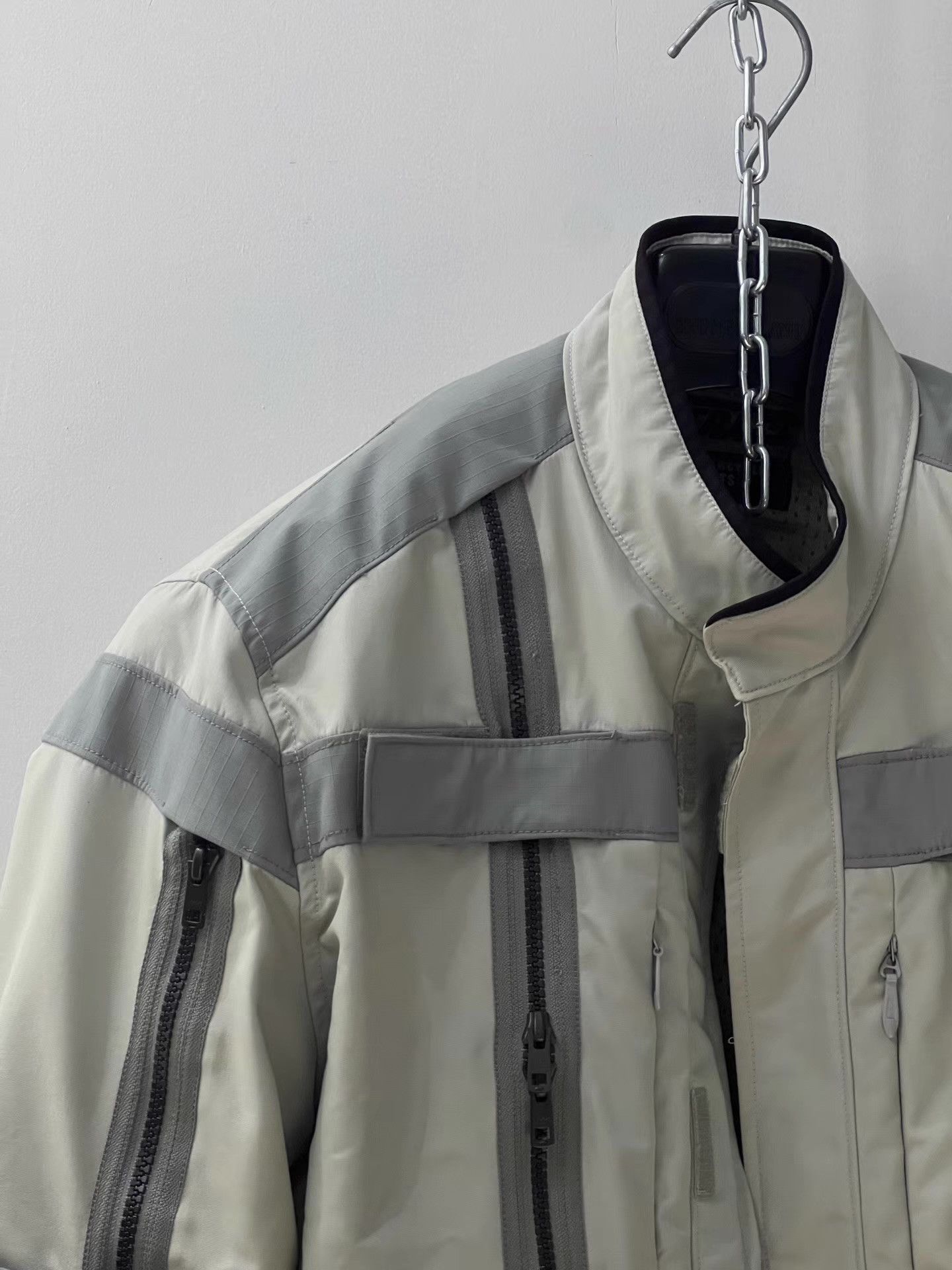 Dolce & Gabbana 90s Zip Strap Biker Jacket Archive Q13 Size US L / EU 52-54 / 3 - 2 Thumbnail