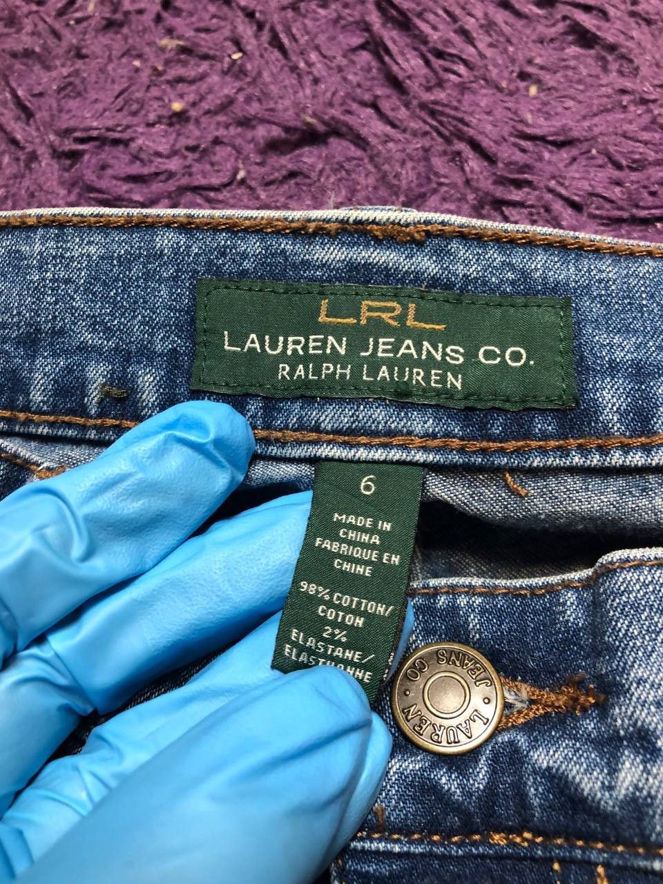 Ralph Lauren Vintage Ralph Lauren Straight Fit Denim Jeans Size 6 Size 28" / US 6 / IT 42 - 2 Thumbnail