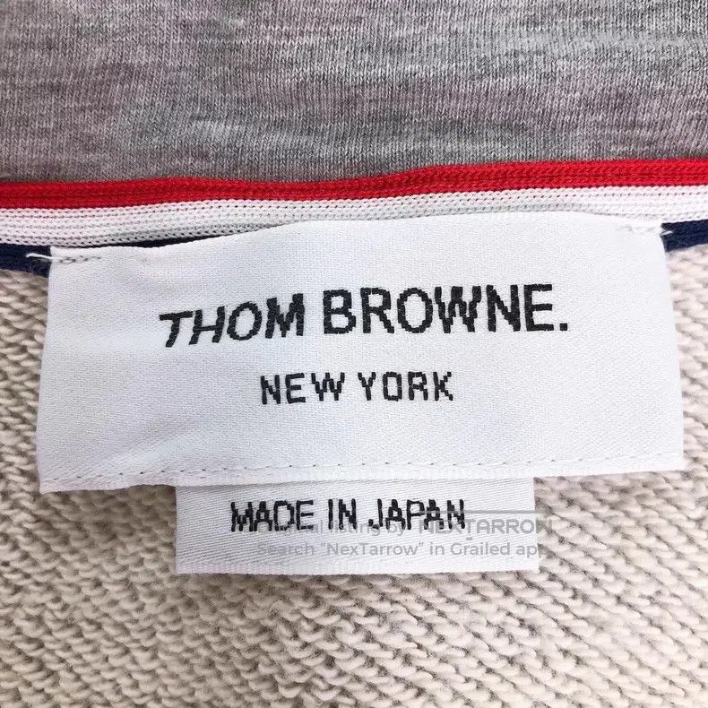 Thom Browne Thom Browne Gray Hooded Sweatshirt Jacket Size US S / EU 44-46 / 1 - 5 Thumbnail