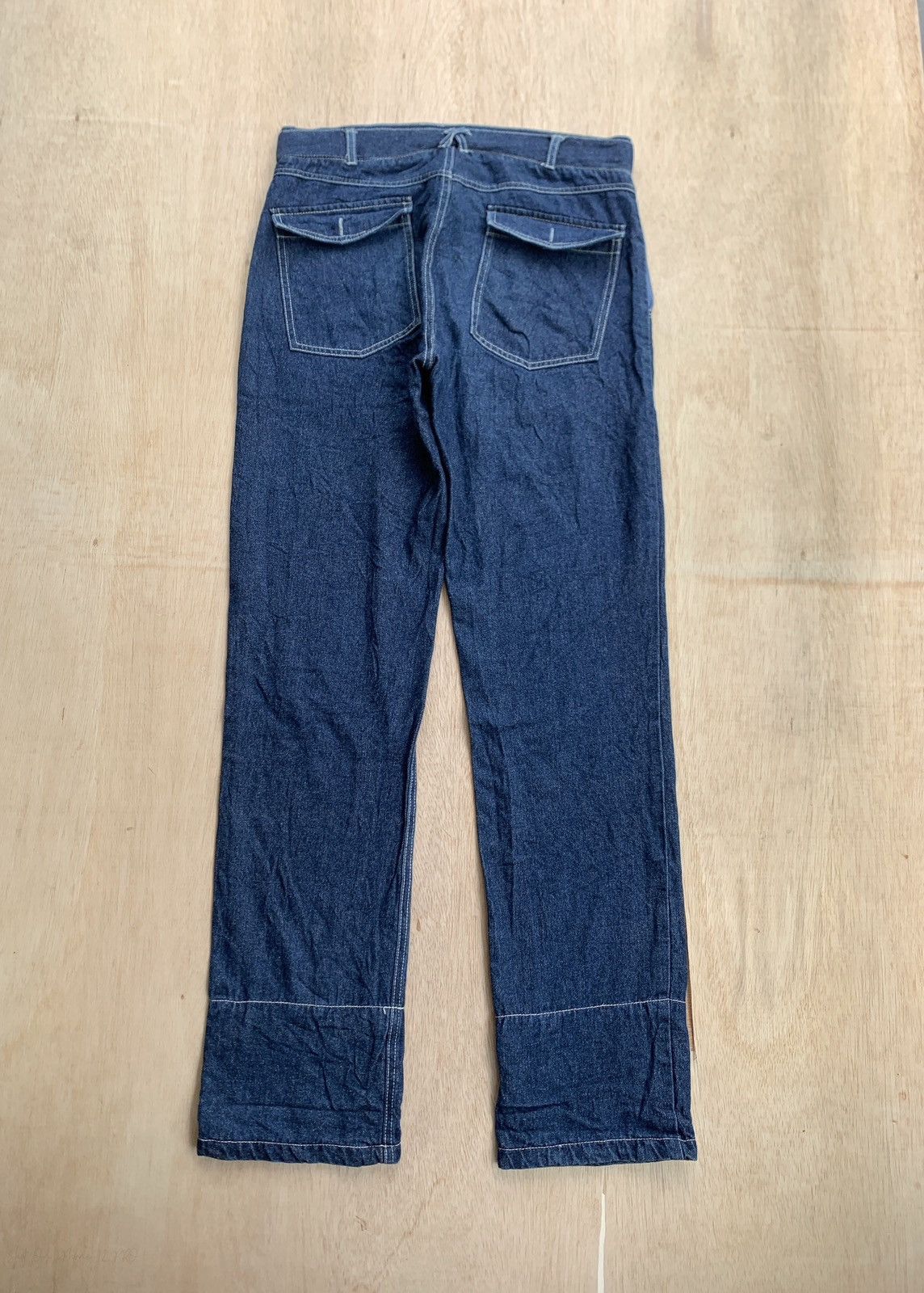 Hysteric Glamour × Japanese Brand Funky Bass Kapital Style Denim Jeans Size US 33 - 3 Thumbnail