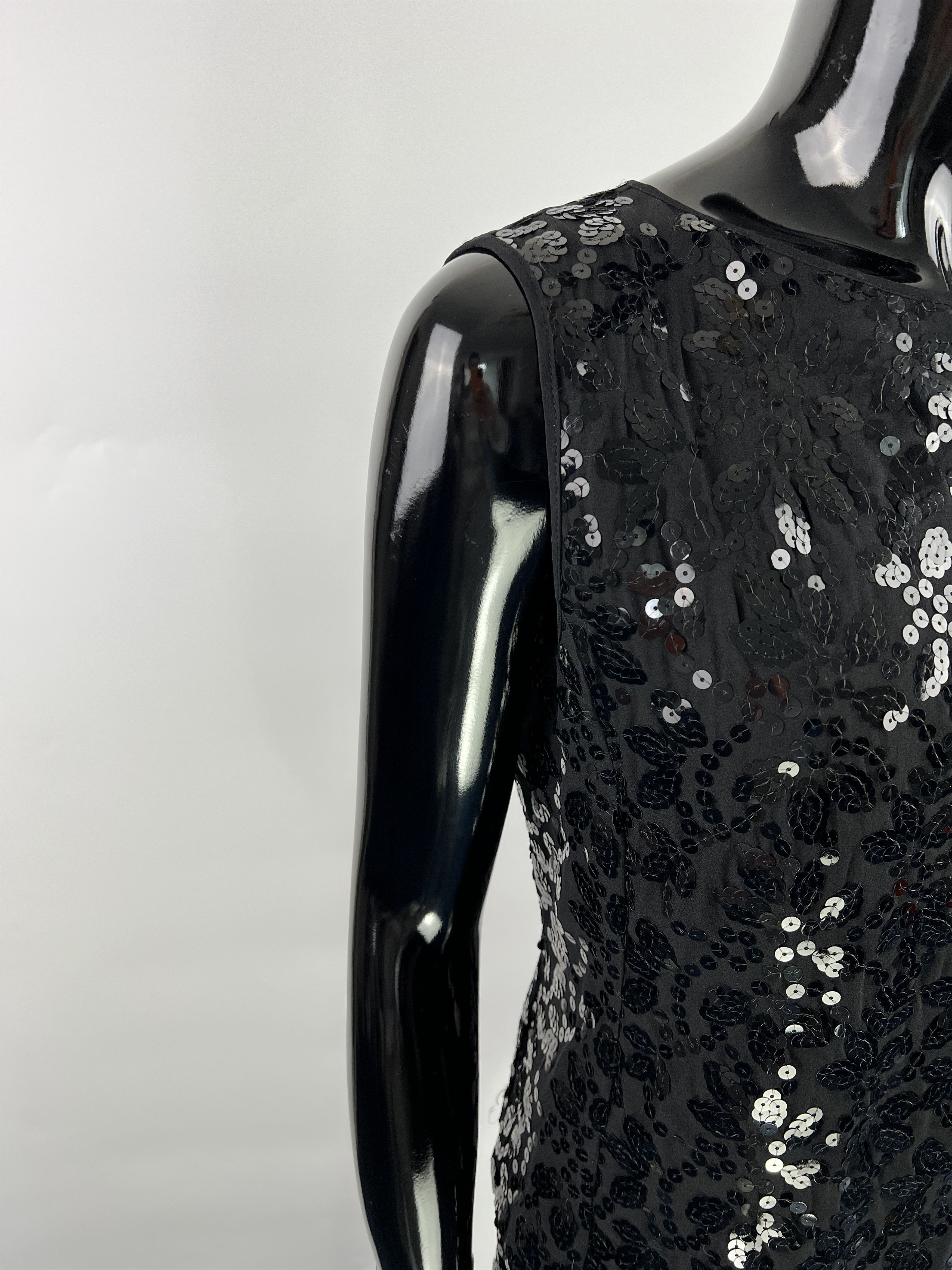 Bally × Vintage Bally Rare Vtg Silk Sequins Suit Top Blouse Skirt Size 36 Size S / US 4 / IT 40 - 7 Thumbnail