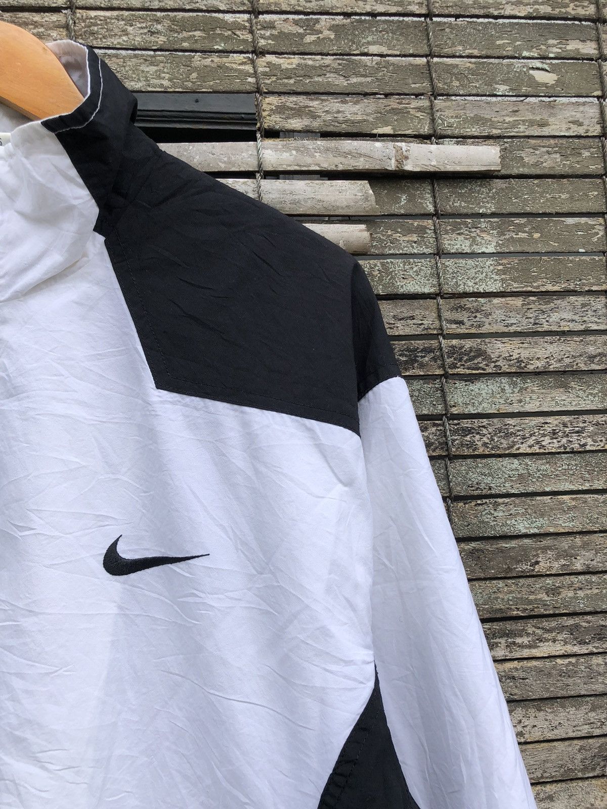 Japanese Brand Vintage Nike Colour Block Fullzipper Light Jacket Size US XL / EU 56 / 4 - 7 Thumbnail
