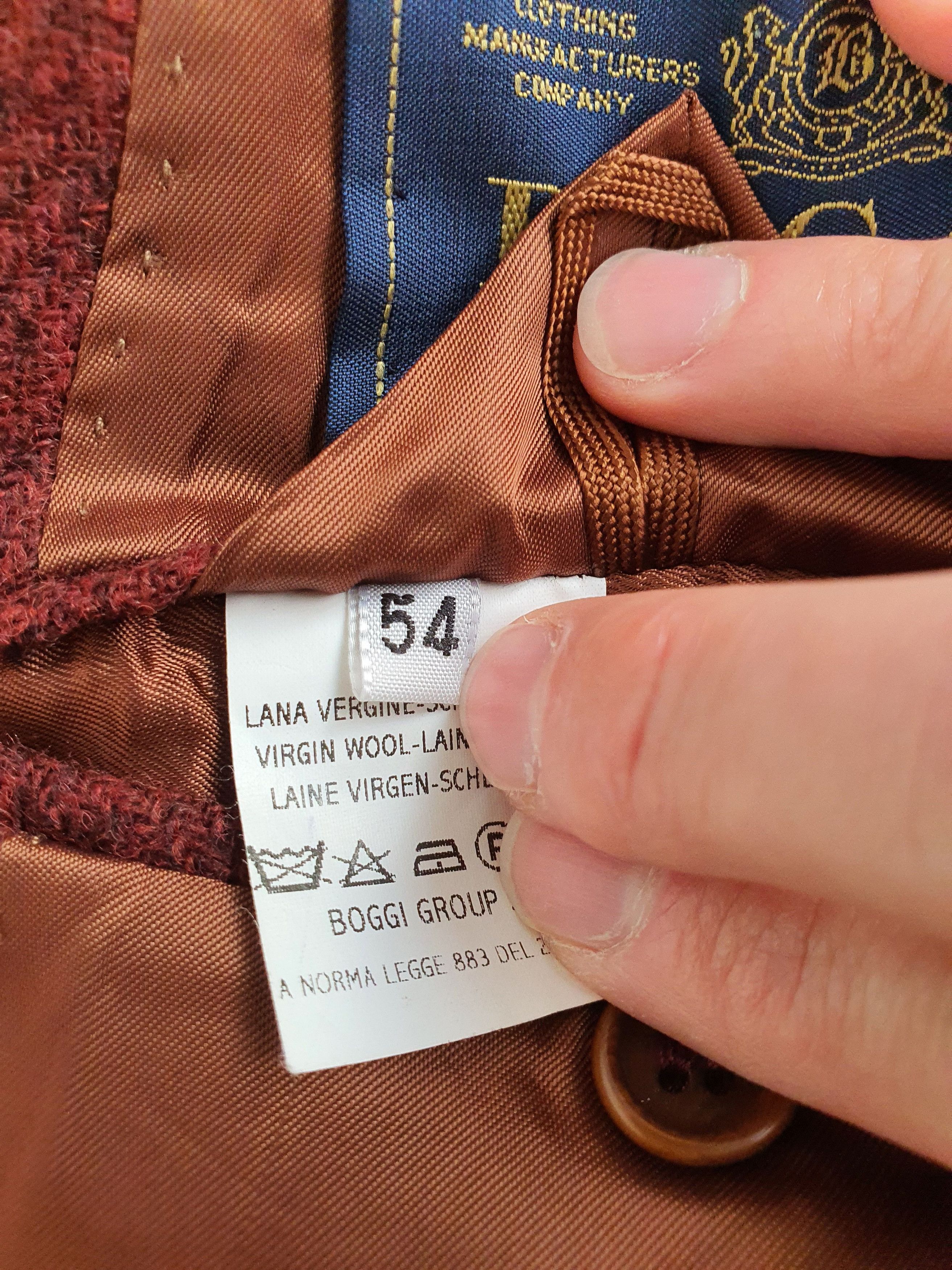 Boggi MOON Shetland Wool - Sports Coat Jacket - Regular - Sz EU 54 Size 44R - 7 Thumbnail
