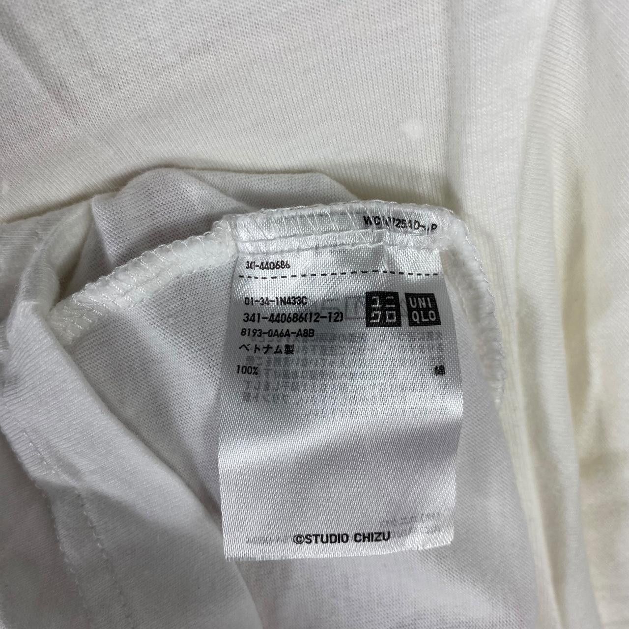 Anime UNIQLO x STUDIO CHIZU Summer Wars Anime Movie Tee Shirt Top Size US L / EU 52-54 / 3 - 7 Thumbnail