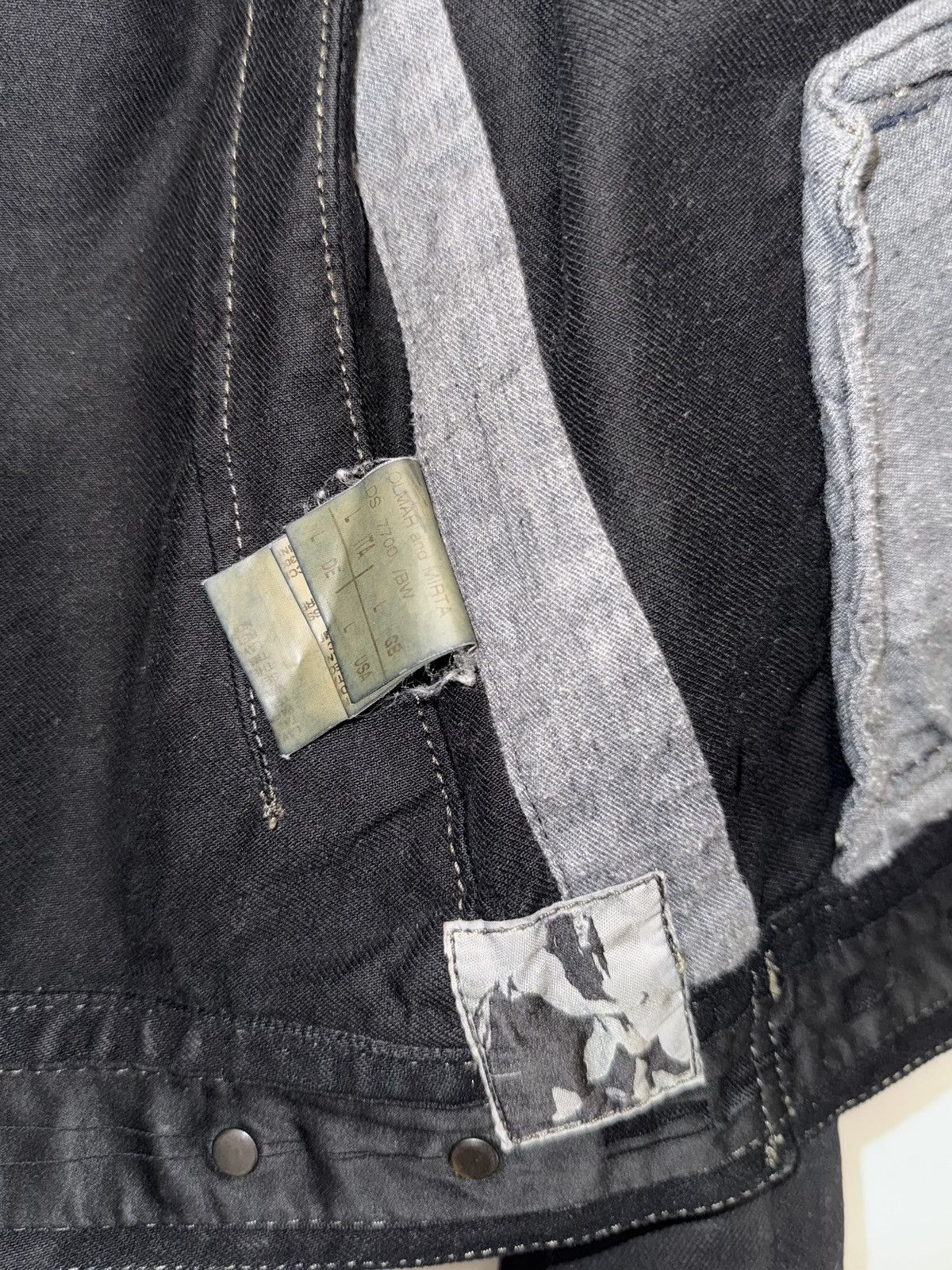Rick Owens Drkshdw Rick Owens DRKSHDW Olmar & Mirta Denim Jacket ( SOLD ) Size S / US 4 / IT 40 - 5 Thumbnail