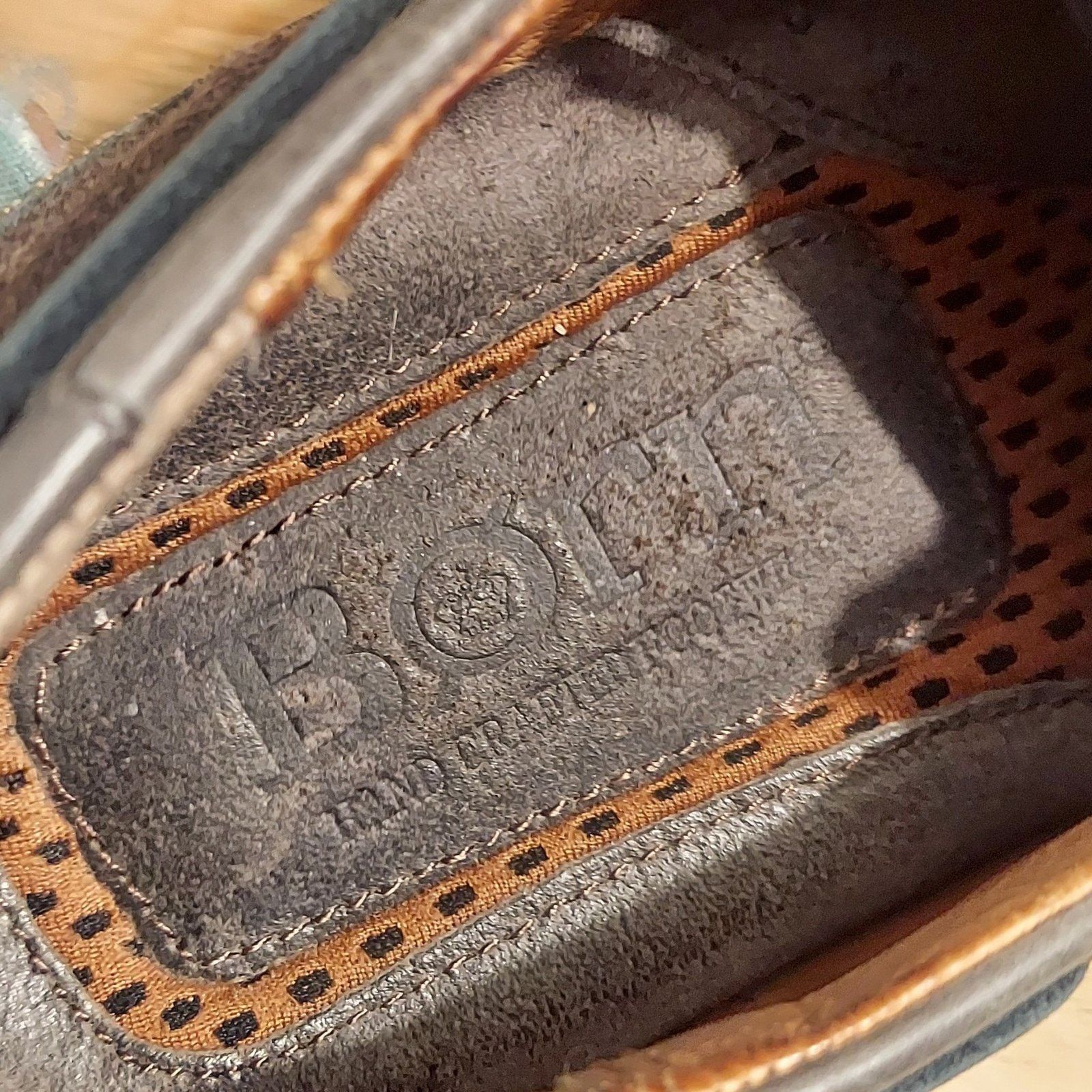 Born Born Harwich Men's US 11.5 M Peltro Neutral Grey Boat Shoes Size US 11.5 / EU 44-45 - 9 Thumbnail