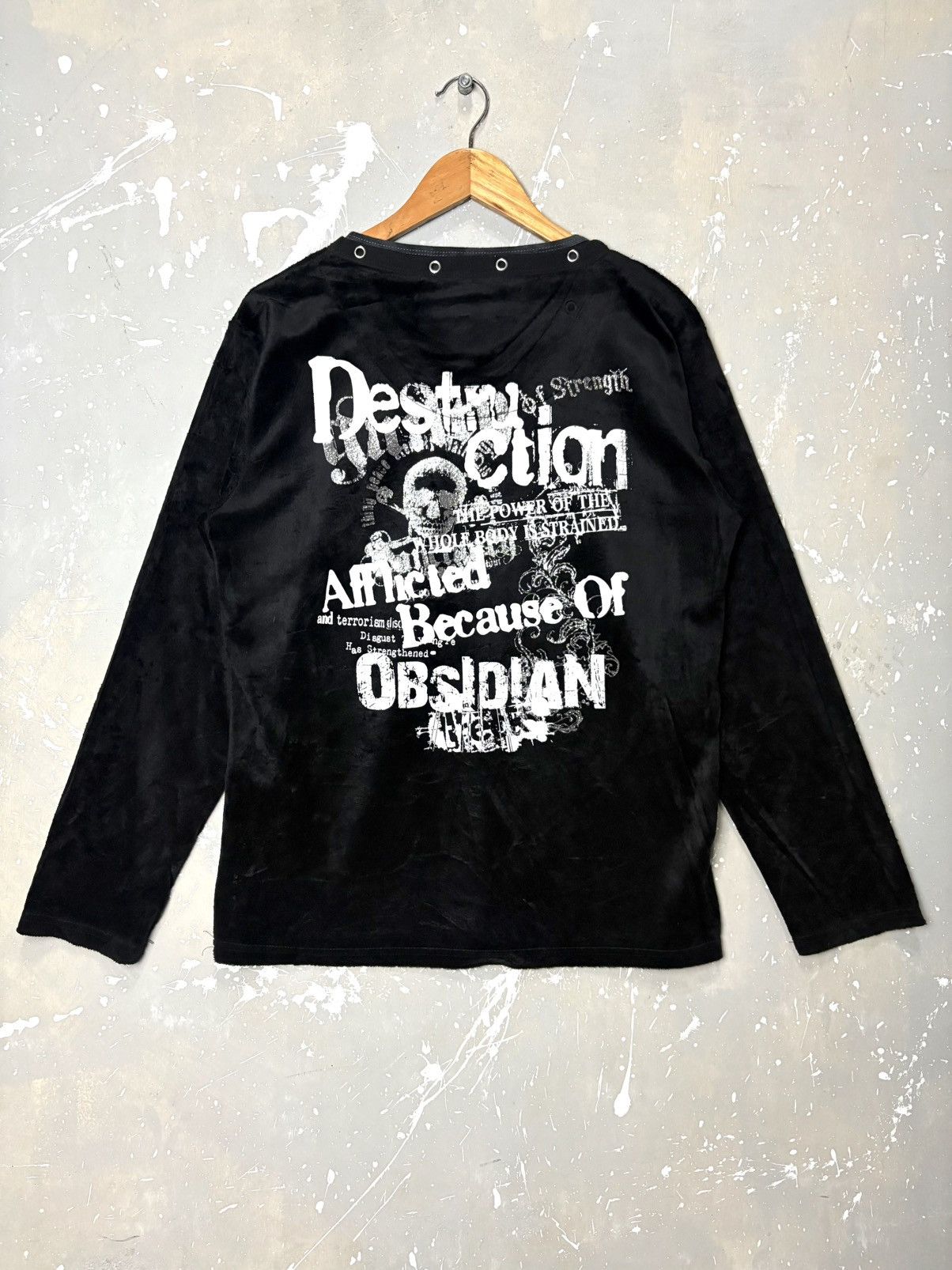 Beaumere Beaumere Obsidian Overflow Motion Punk Japan T shirt Size US L / EU 52-54 / 3 - 9 Thumbnail