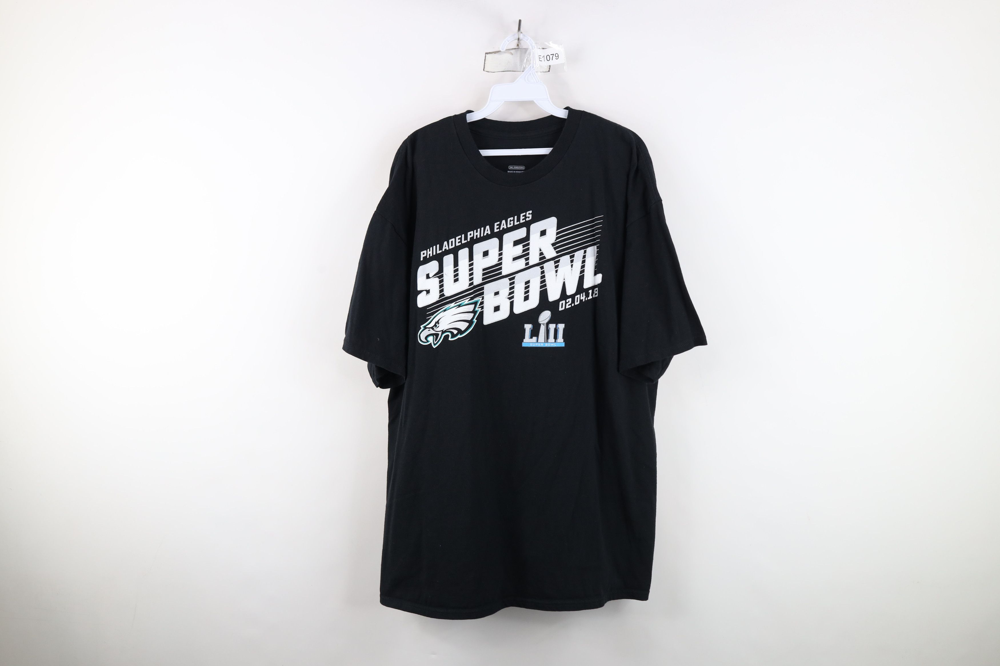 Vintage NFL Bowl LIII Champs Philadelphia Eagles Football T-Shirt Size US XXL / EU 58 / 5 - 1 Thumbnail
