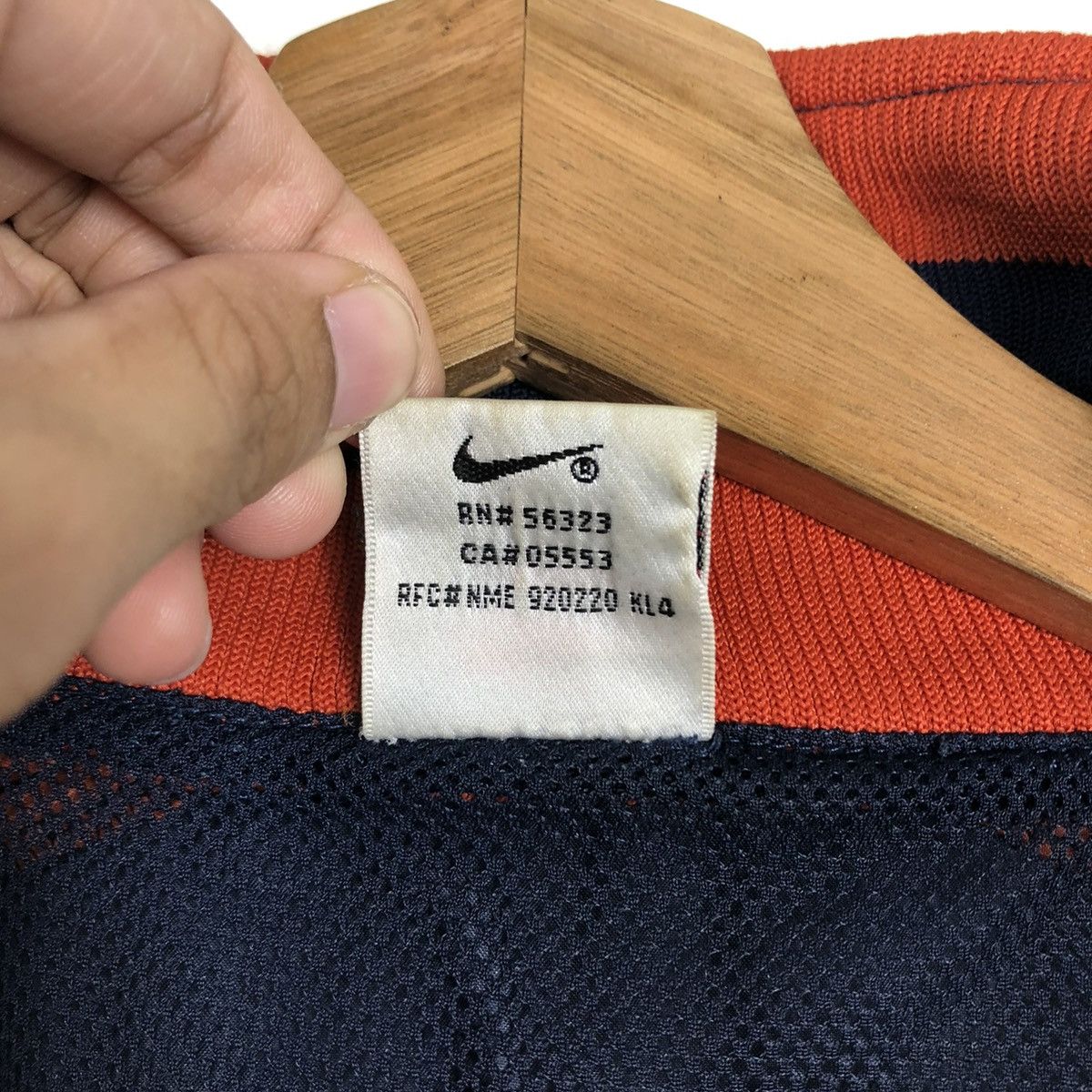 Nike 🔥VINTAGE NIKE BIKER ZIPPER JACKET BIG SWOOSH LOGO Size US M / EU 48-50 / 2 - 20 Thumbnail