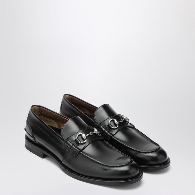 Gucci Black Loafers With Horsebit