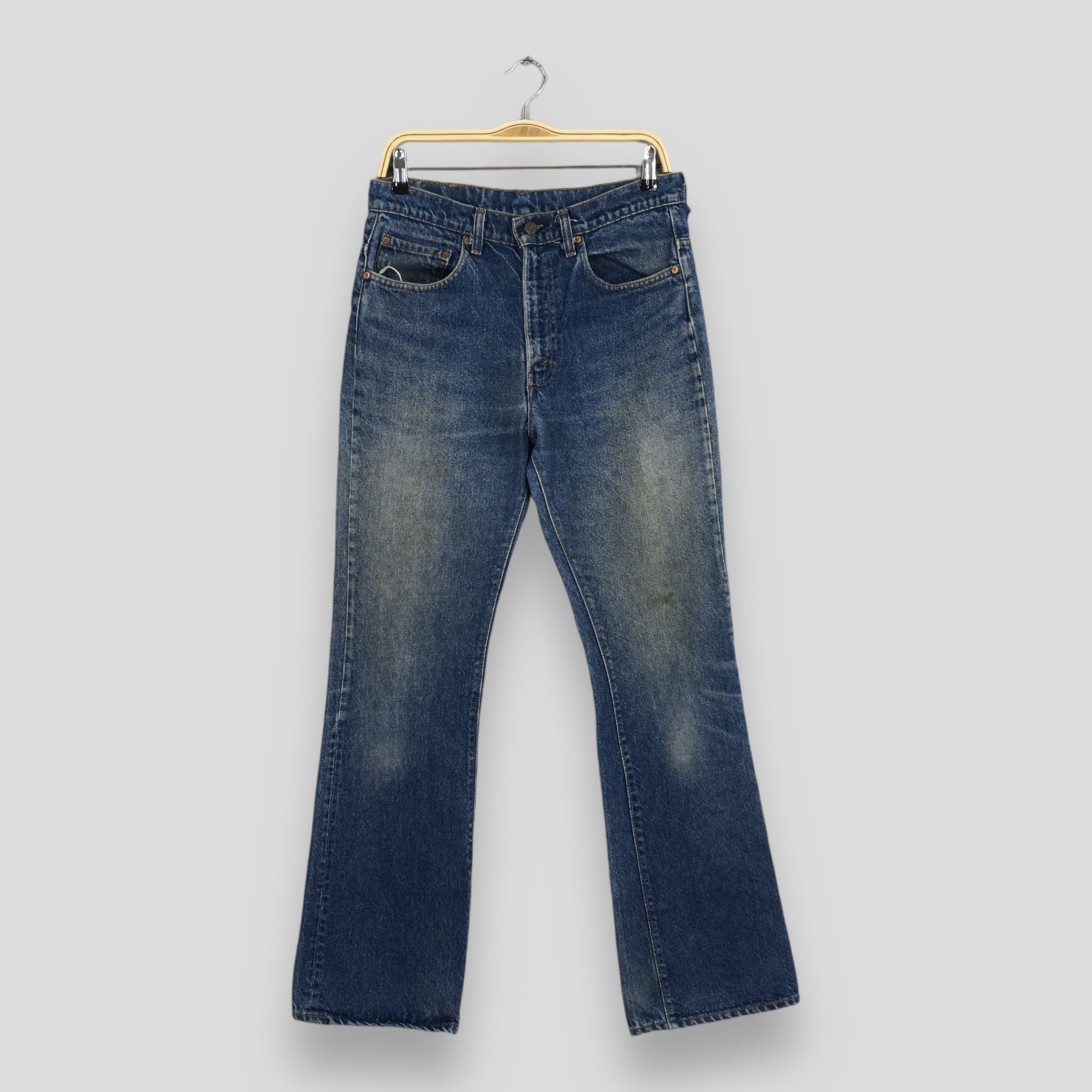 Levi's Size 30x30.5 Vintage Levis 517 Flare Bootcut Jeans S1242 Size US 30 / EU 46 - 1 Thumbnail