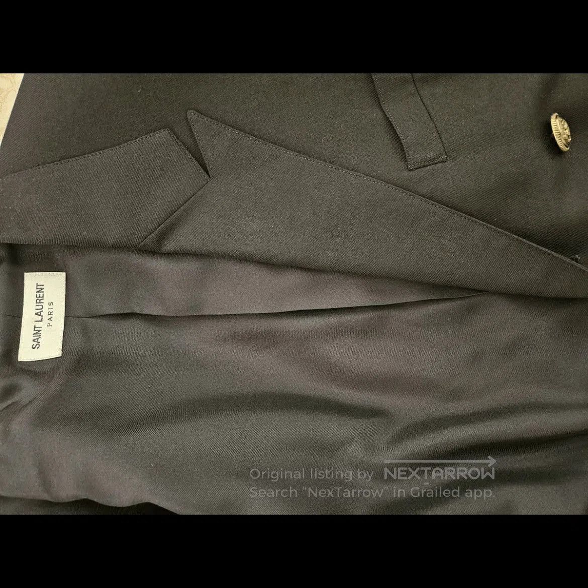 Saint Laurent Paris Sz 48 Saint Laurent Paris Runway Batch Jacket. Size US M / EU 48-50 / 2 - 8 Thumbnail