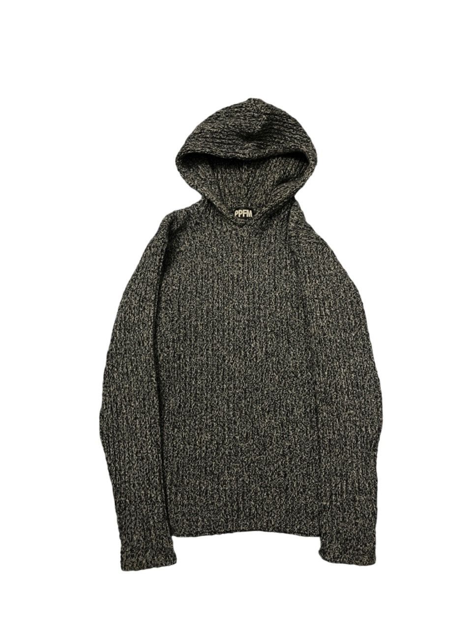 PPFM Ppfm Knitted Hoodie Size US S / EU 44-46 / 1 - 1 Thumbnail