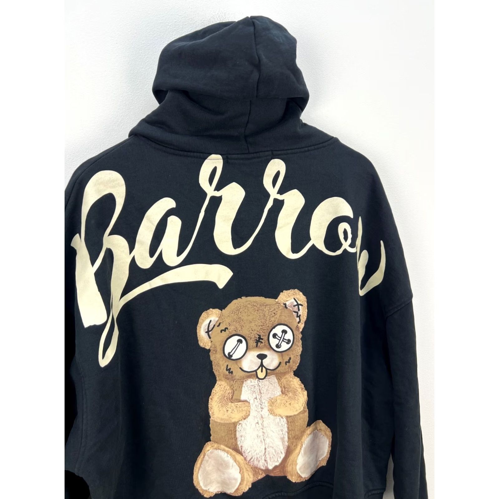 Barrow BARROW Oversized Hoodie Black Cotton Size S Teddy Bear Graphic Unisex Adults Hoodie Pullover Men Women Girls Boys Size US S / EU 44-46 / 1 - 3 Thumbnail