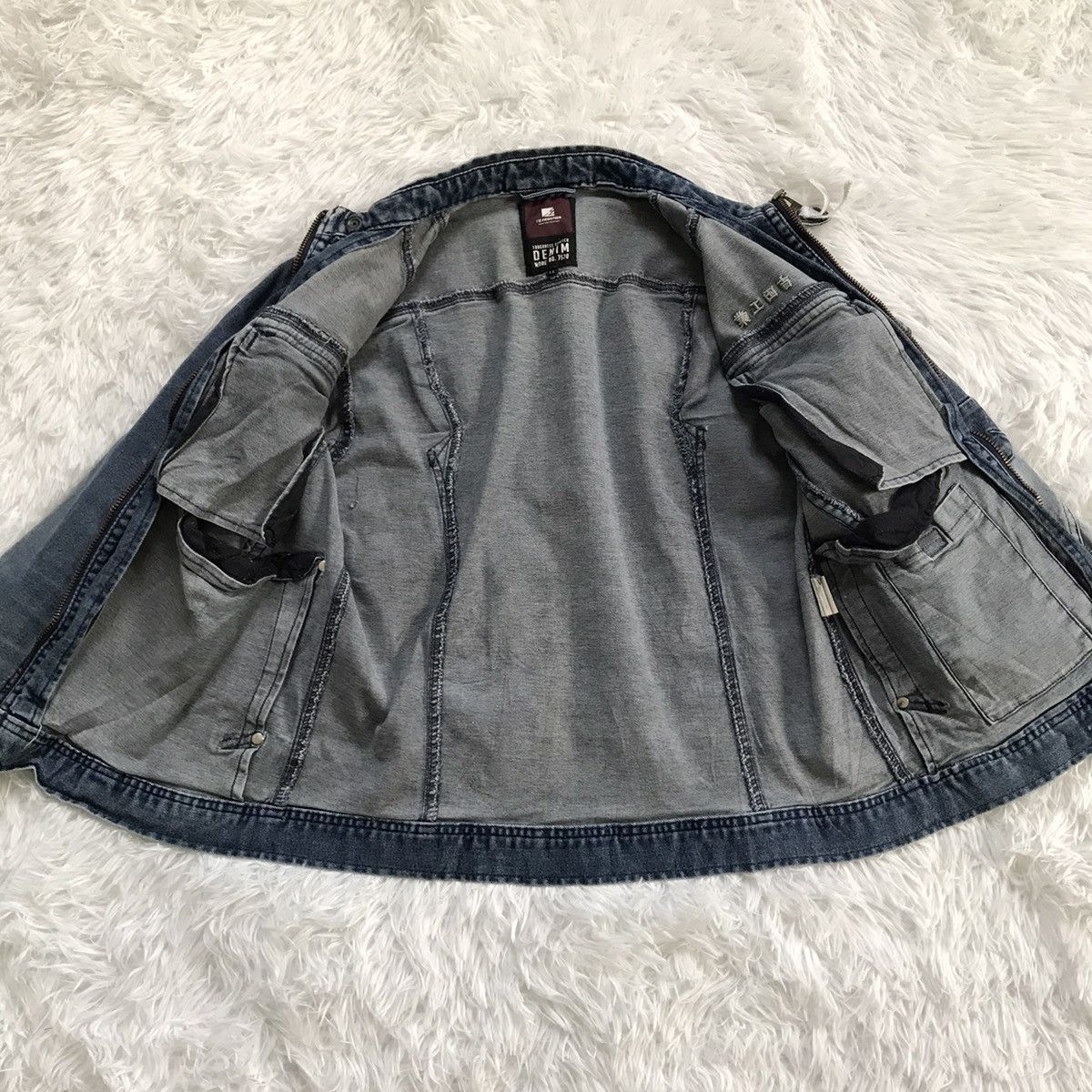 Japanese Brand I’Z Frontier toughness stretch denim jacket Size US M / EU 48-50 / 2 - 14 Thumbnail